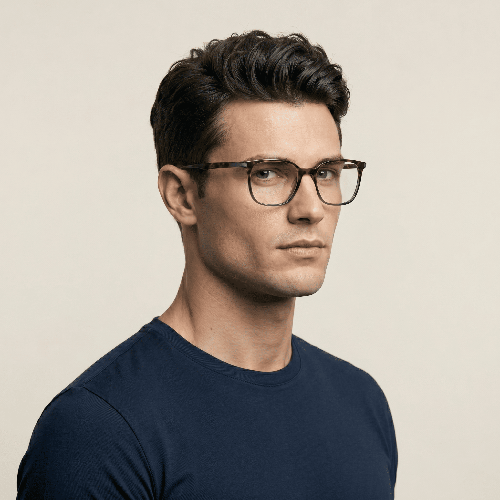 Green Rectangle Frames for Men
