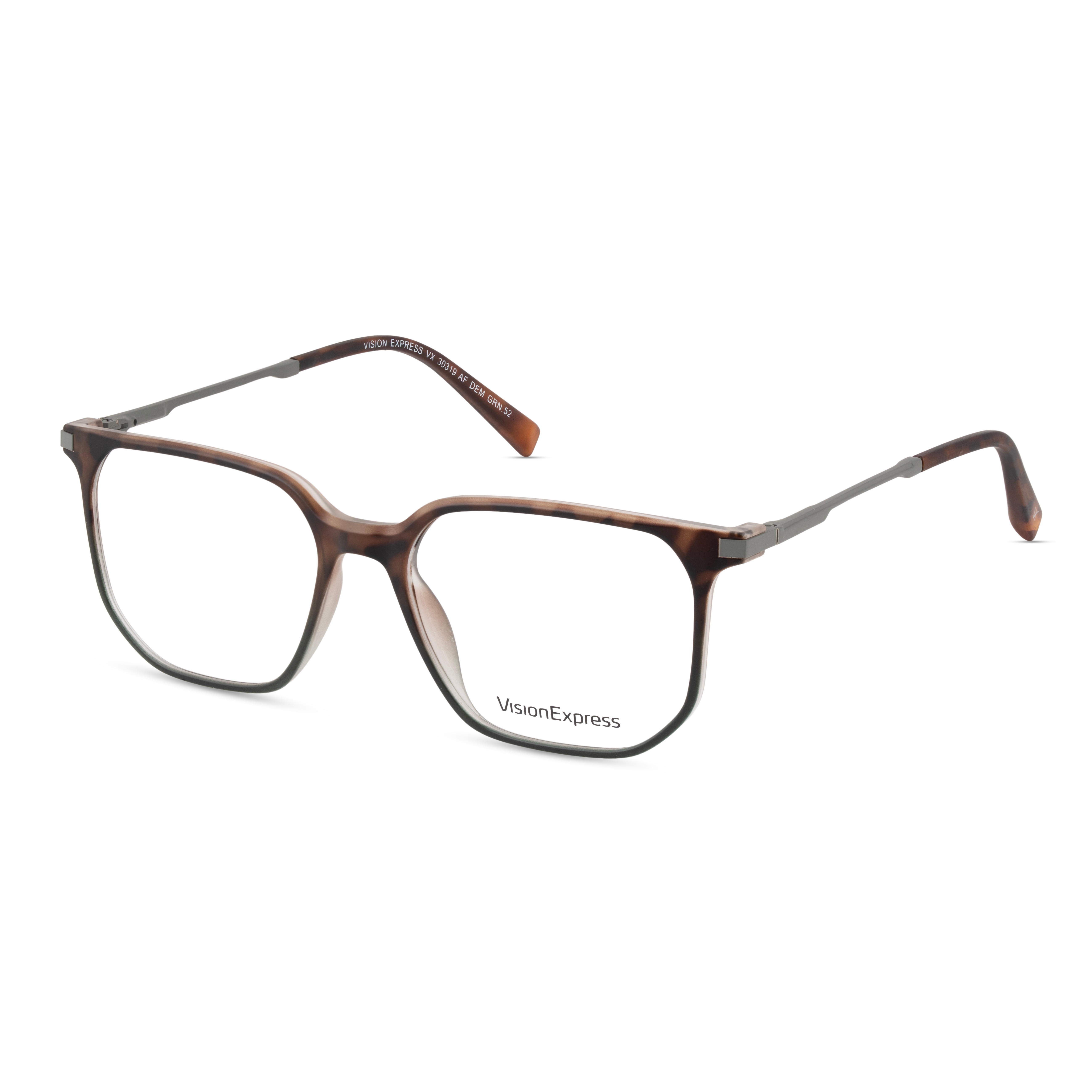 Green Rectangle Frames for Men