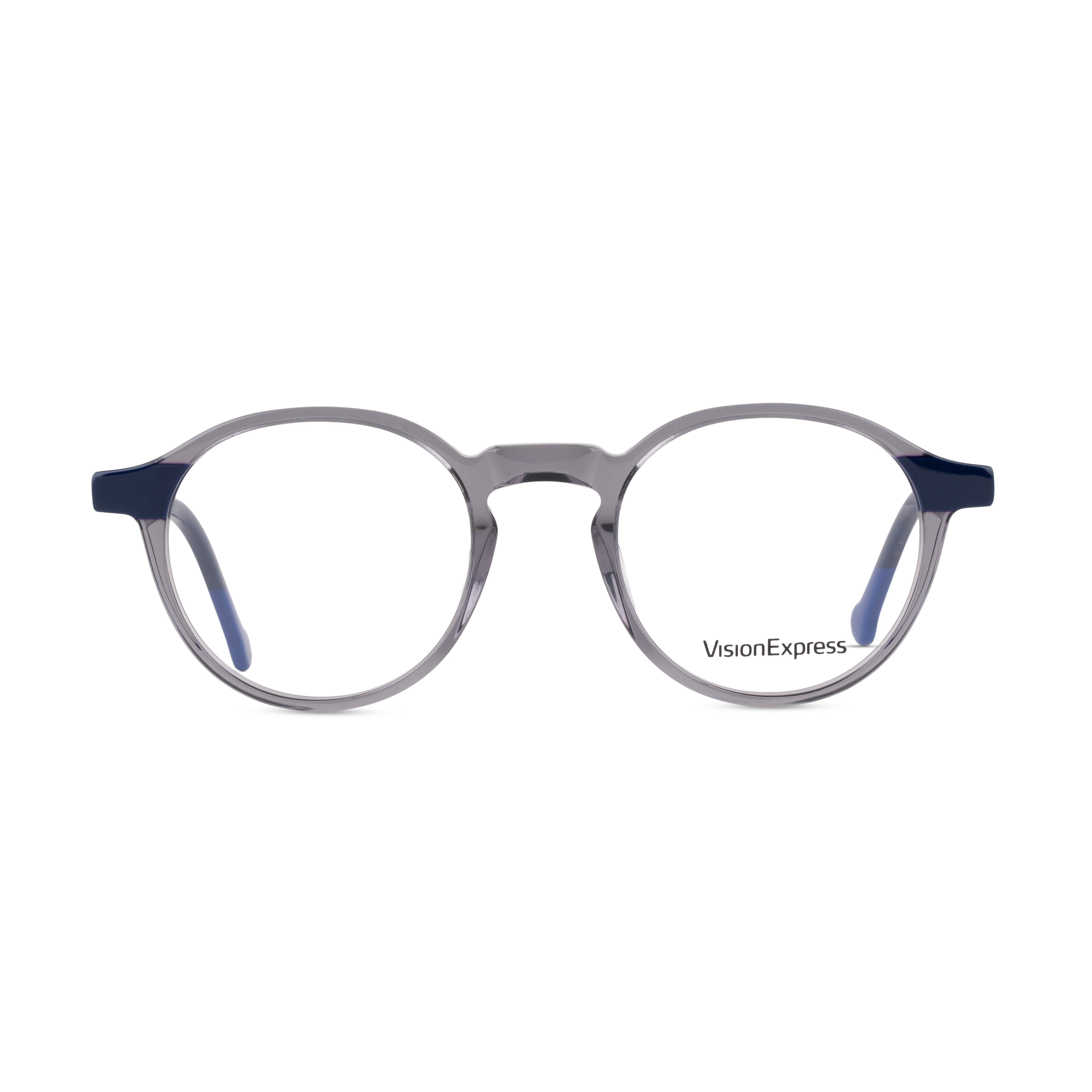 Grey Cat Eye Frames for Men