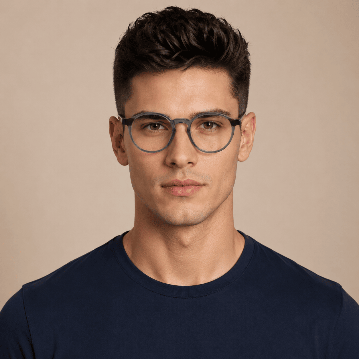 Green Square Frames for Men