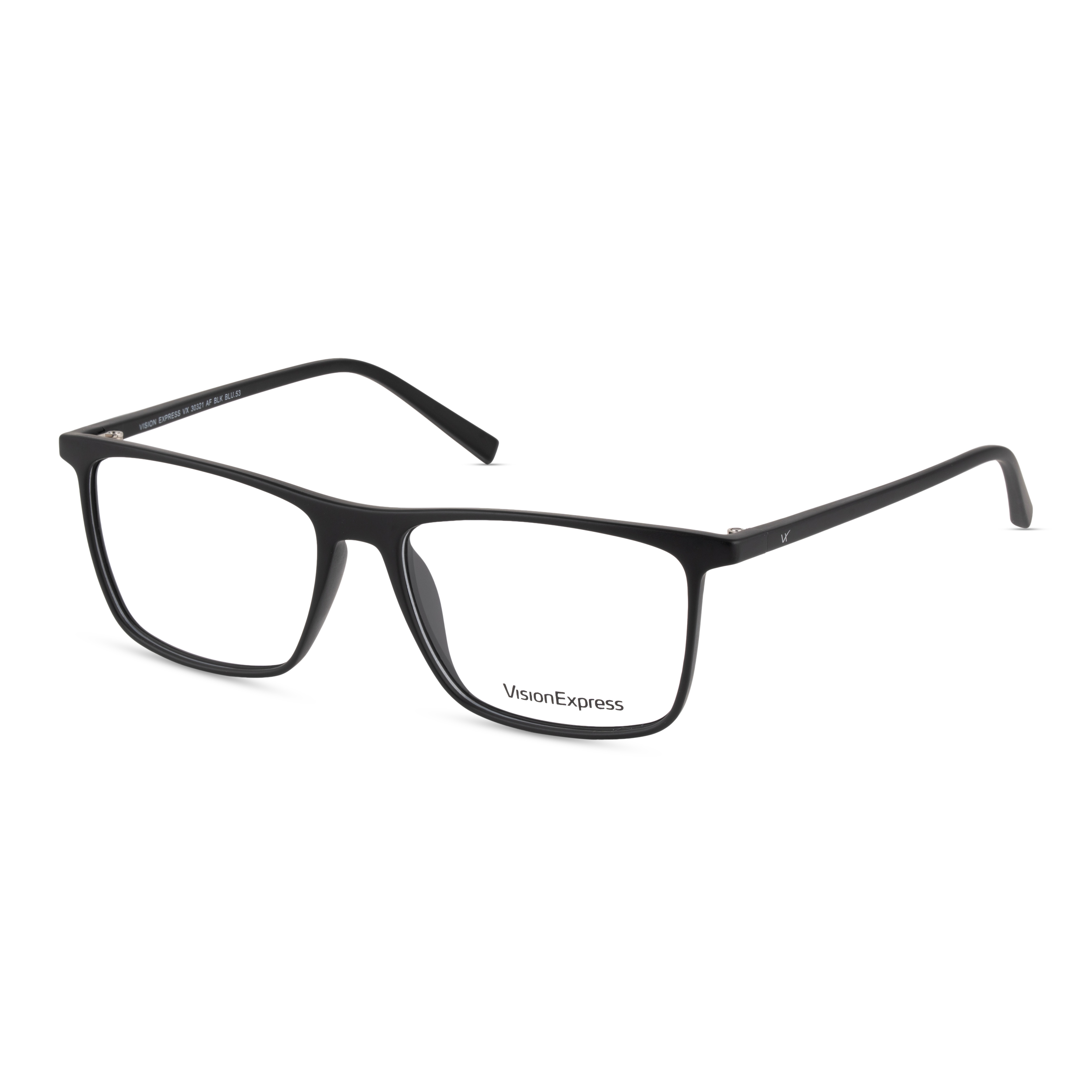 Black Square Frames for Men Clipon