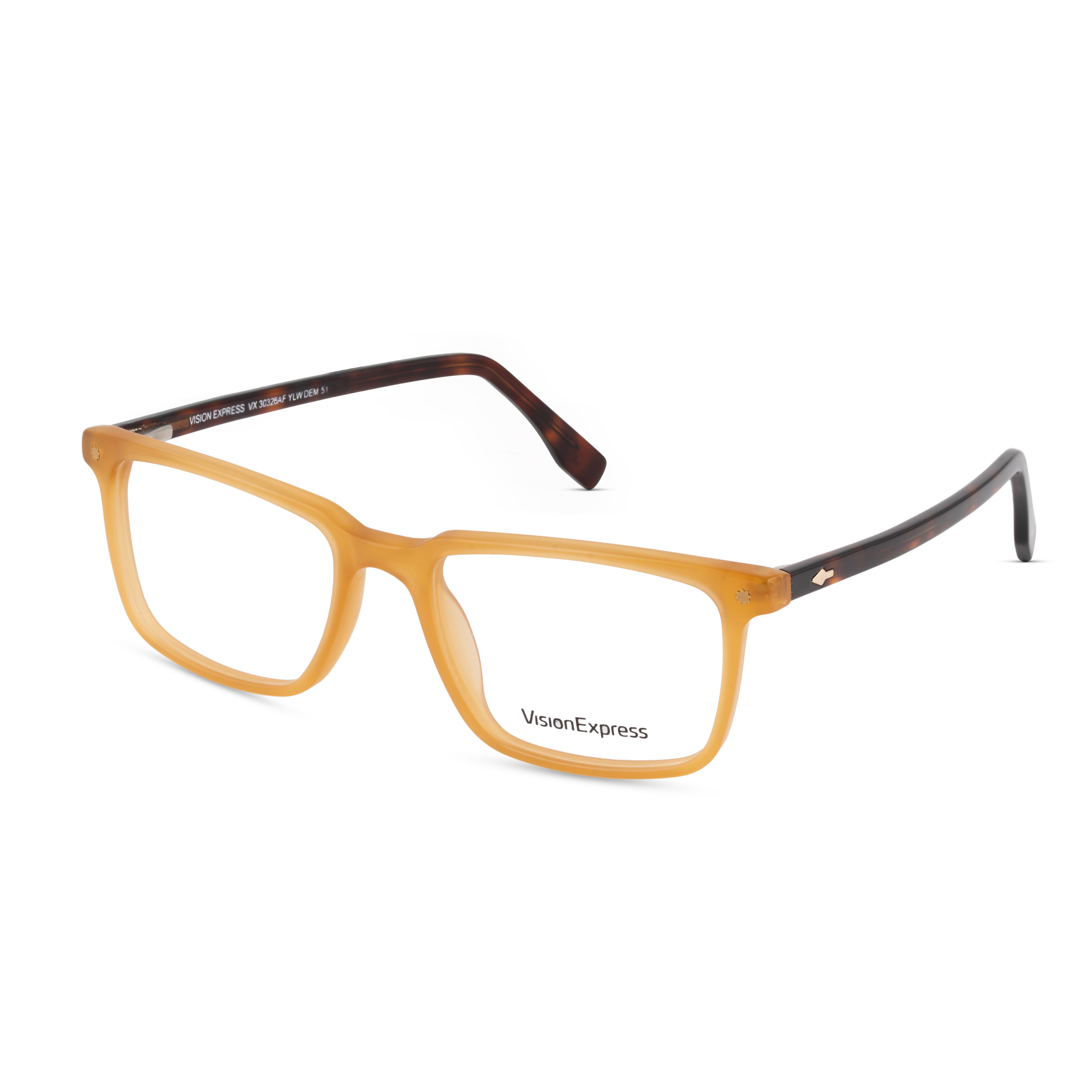 Yellow Rectangle Frames for Men