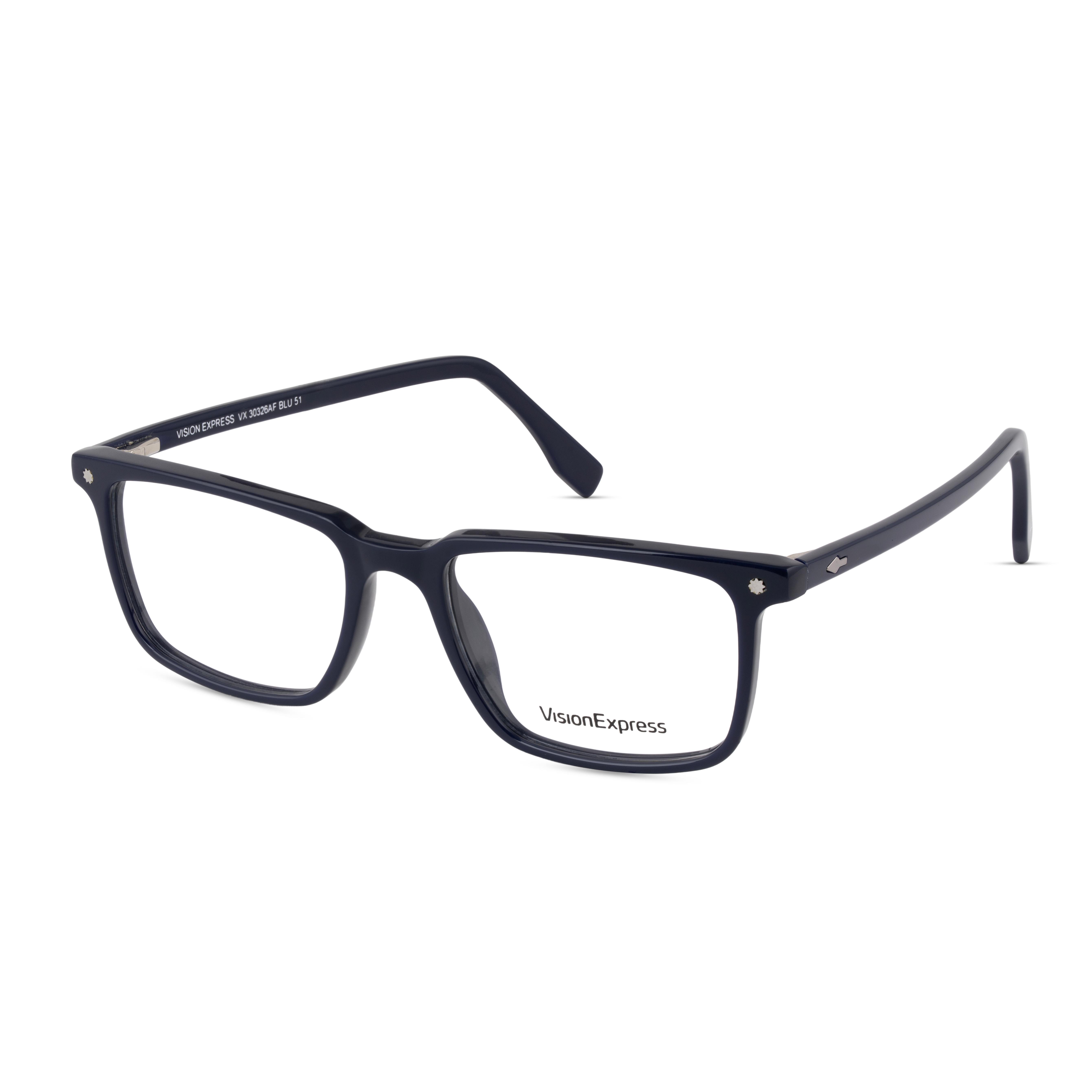 Blue Rectangle Frames for Men