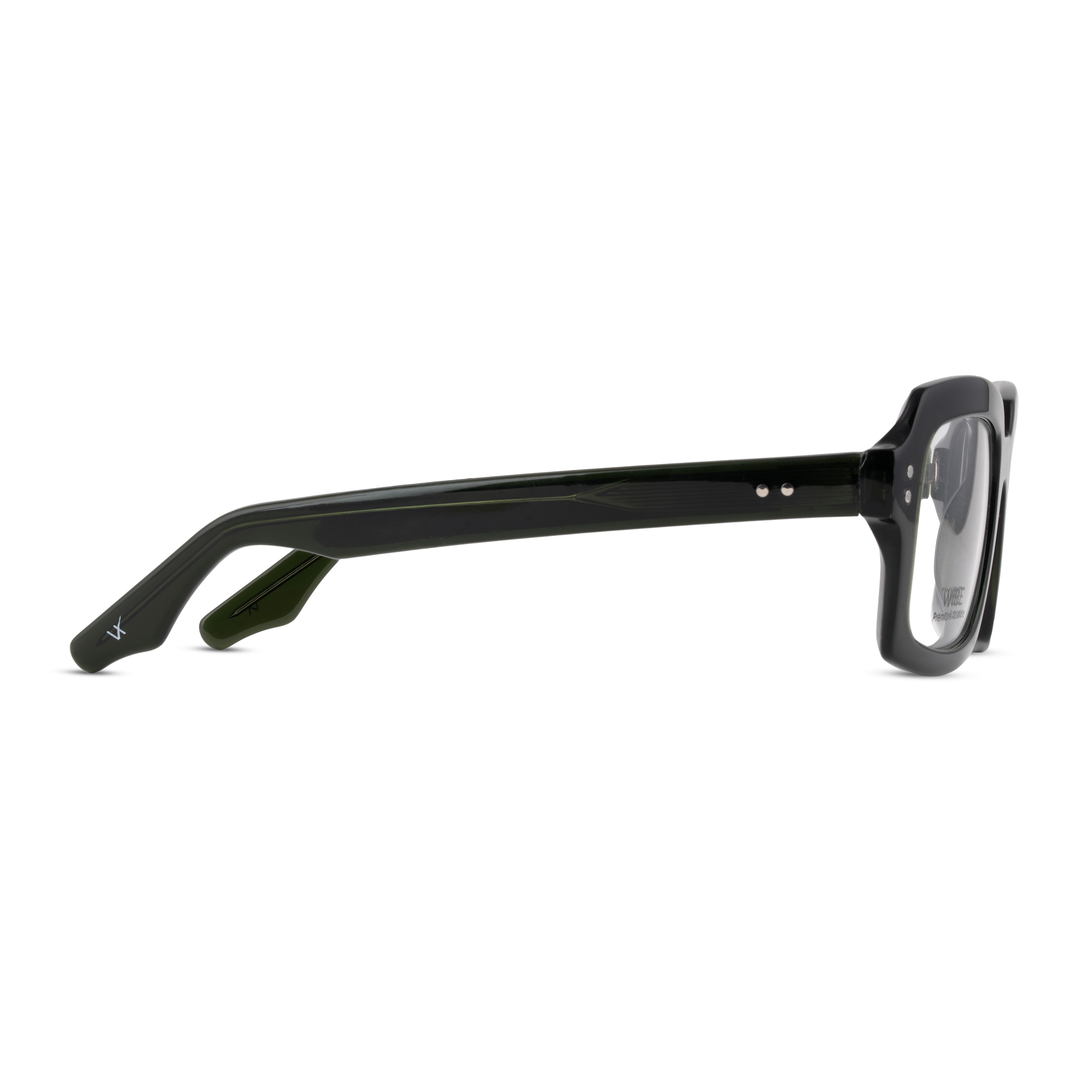 Green Rectangle Frames for Men