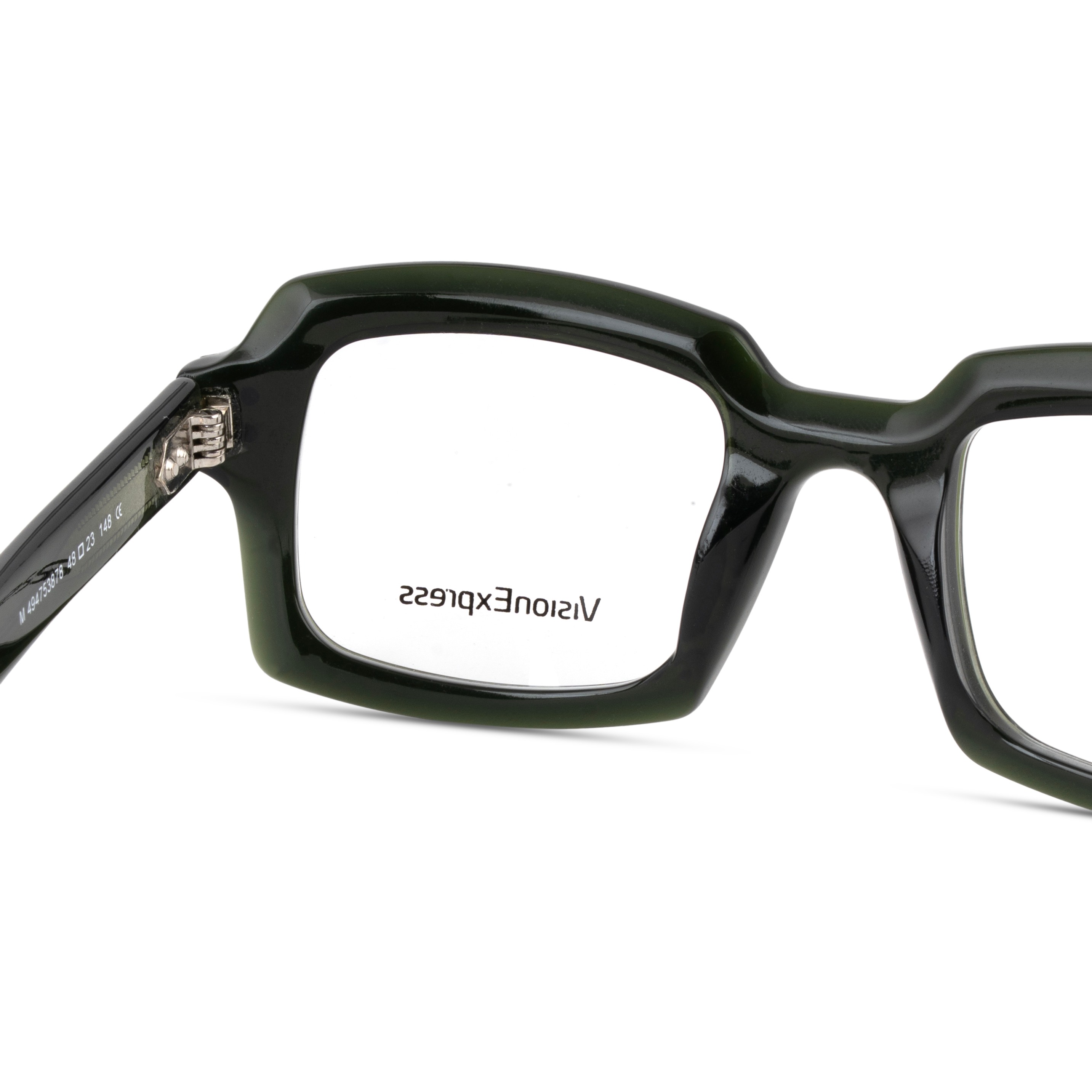 Green Rectangle Frames for Men