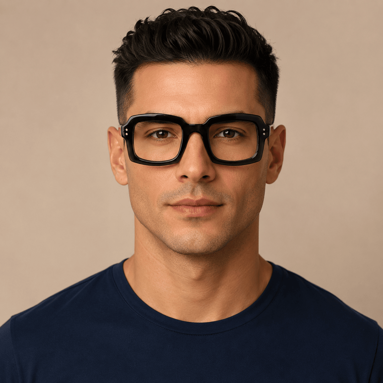 Green Rectangle Frames for Men