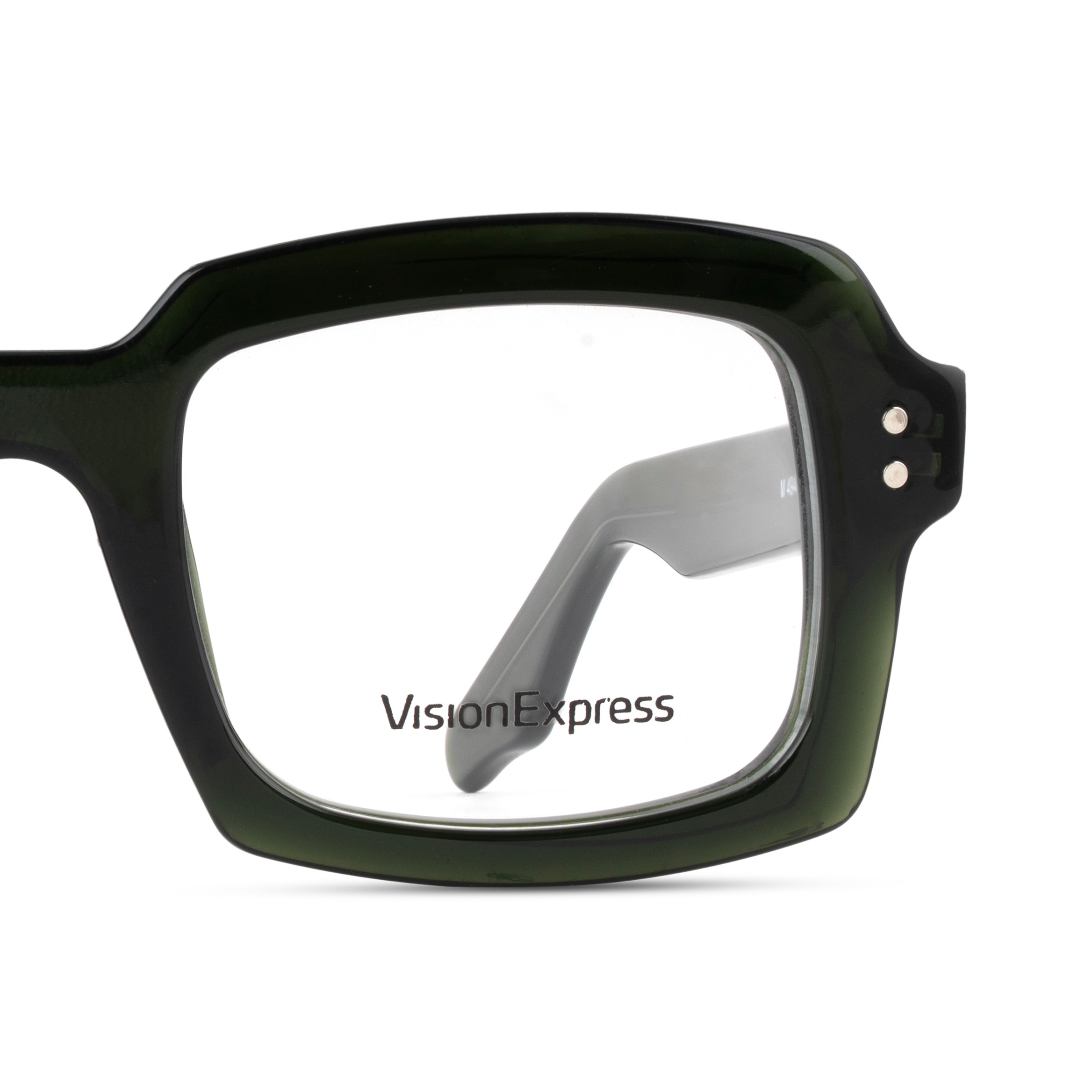 Green Rectangle Frames for Men