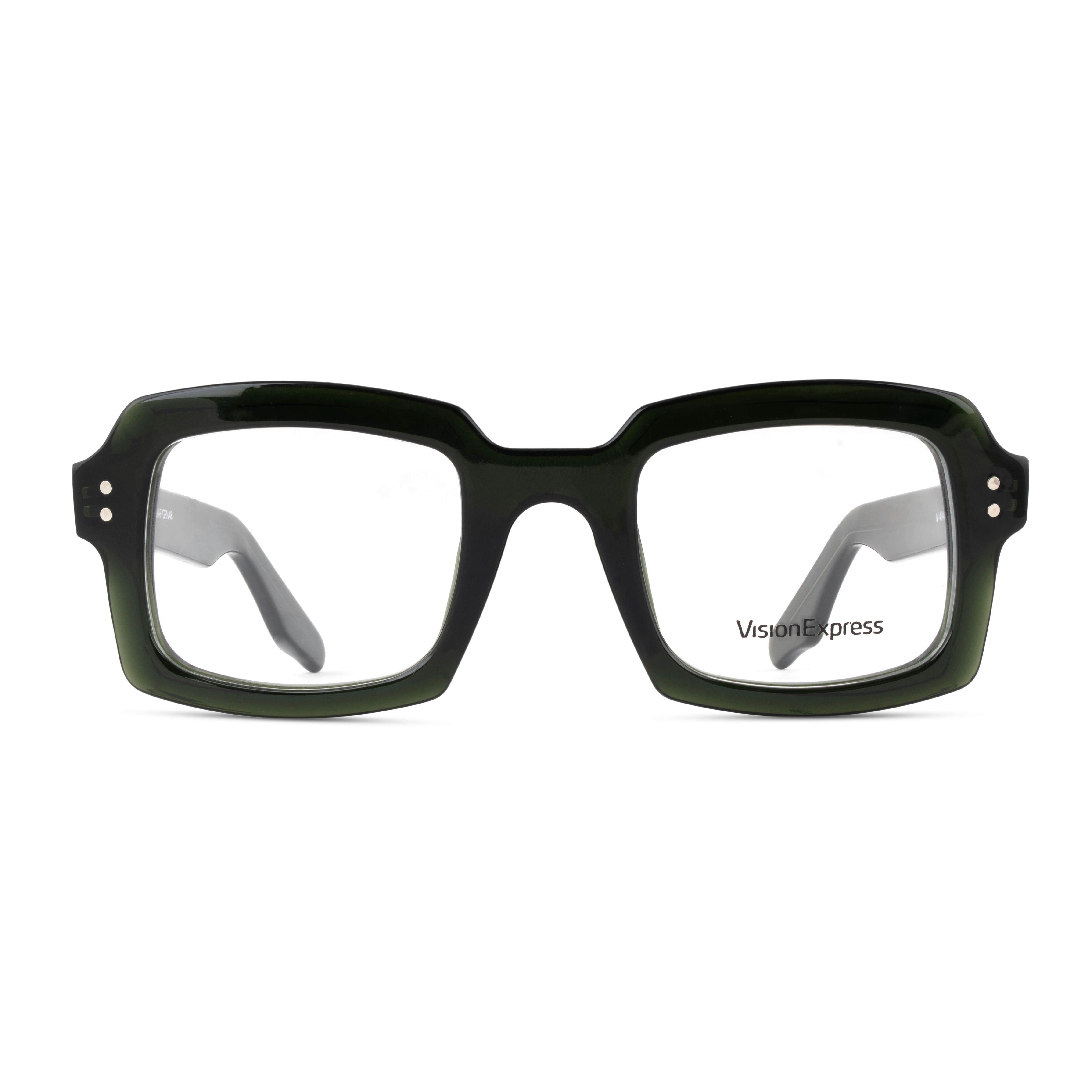 Green Rectangle Frames for Men