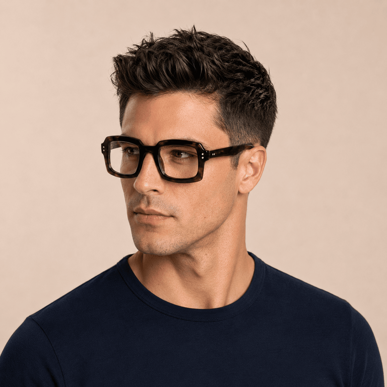 Brown Rectangle Frames for Men