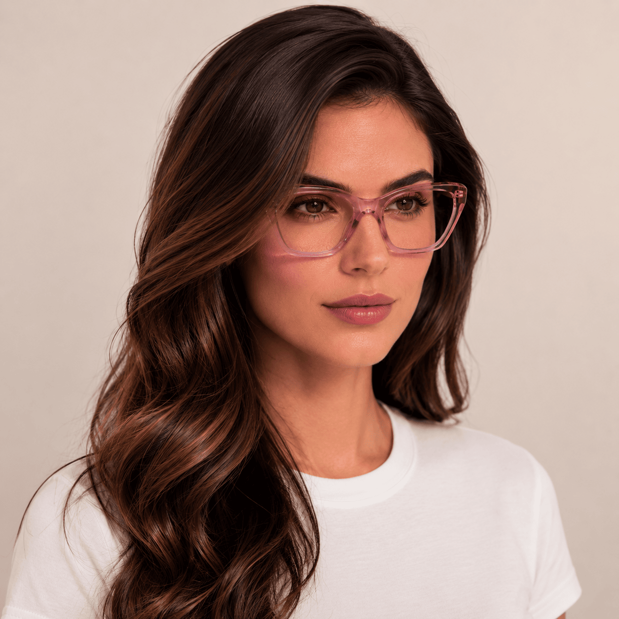 Pink Rectangle Frames for Women