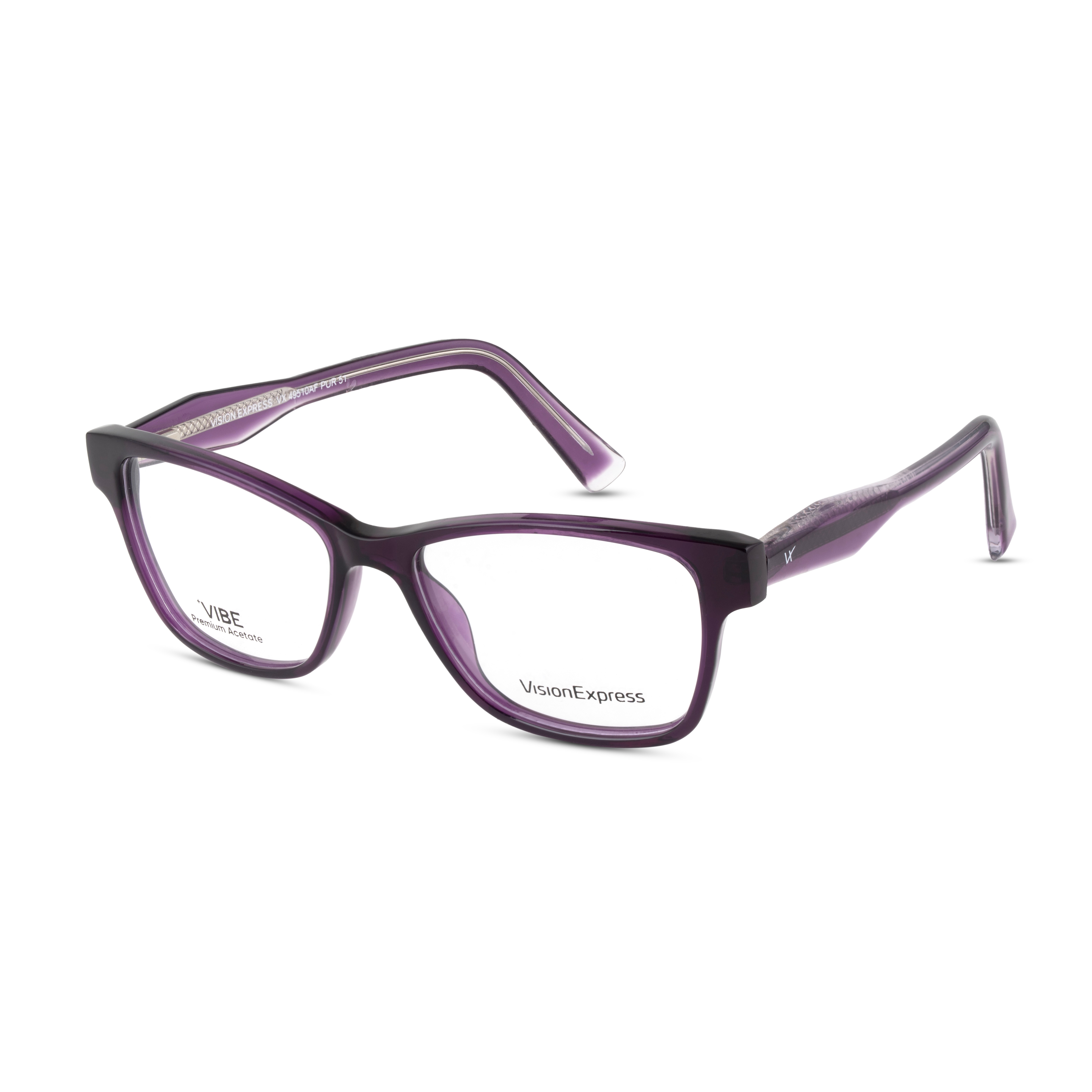 Purple Cat Eye Frames for Women