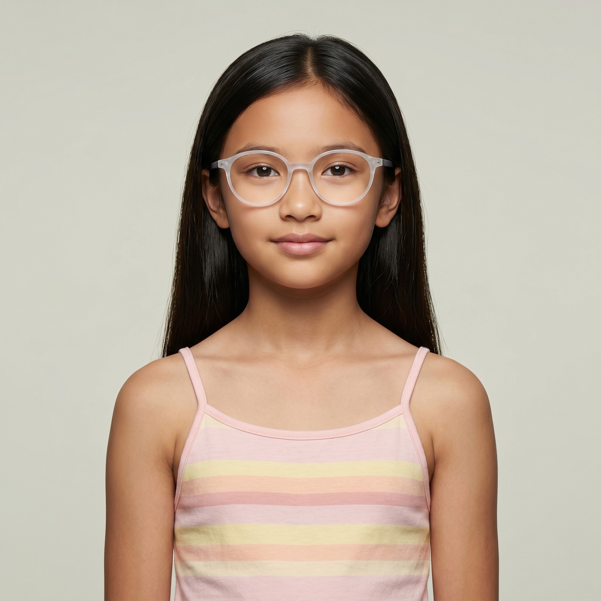 Transparent Cat Eye Frames for Girls