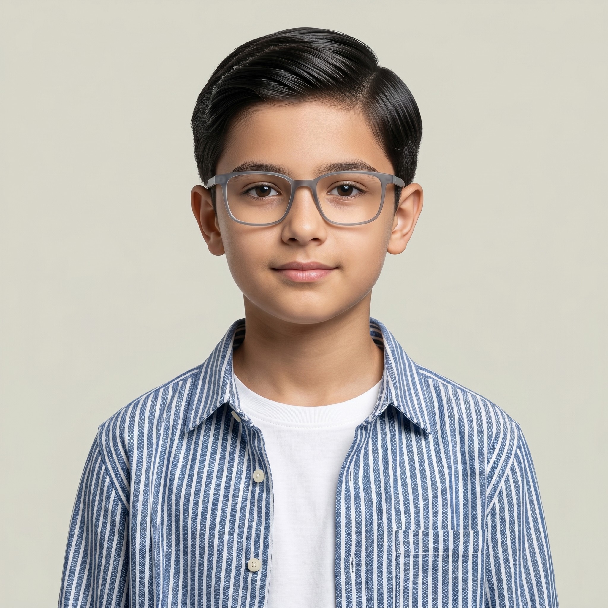 Grey Rectangle Frames for Boys