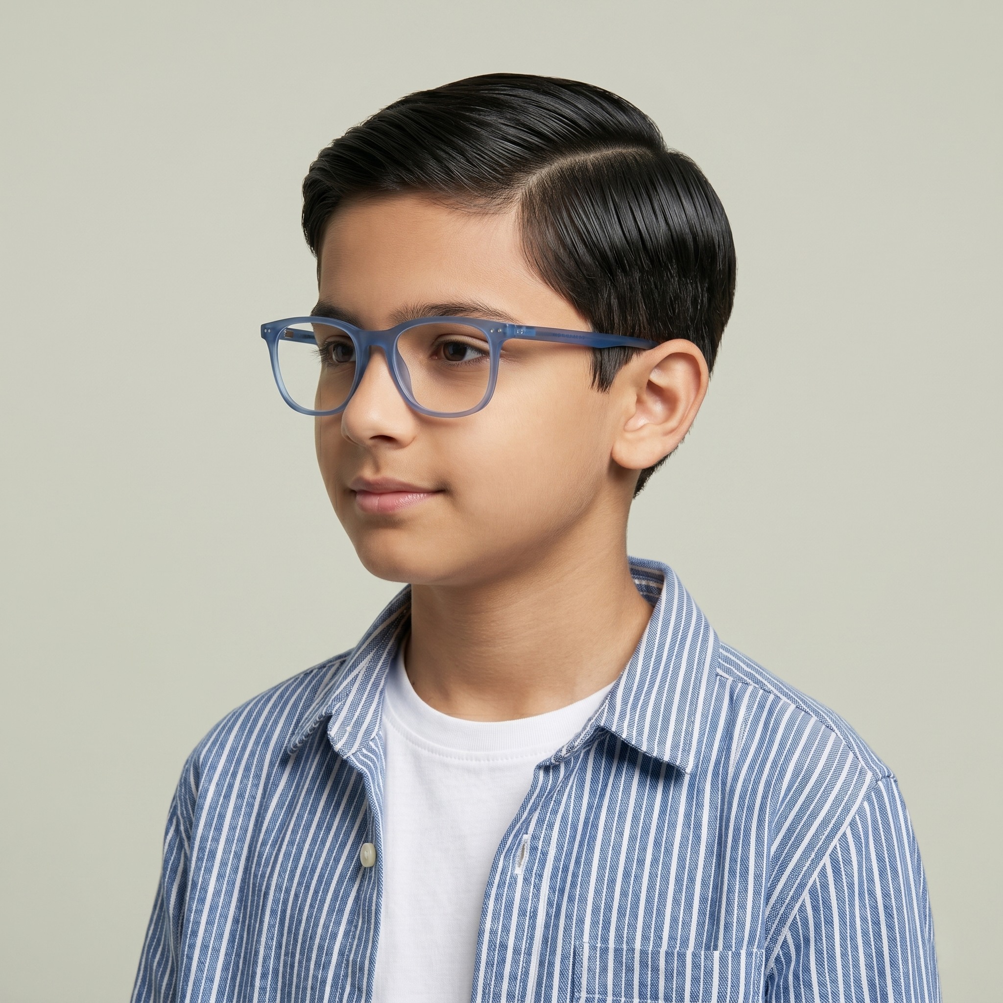 Blue Rectangle Frames for Boys