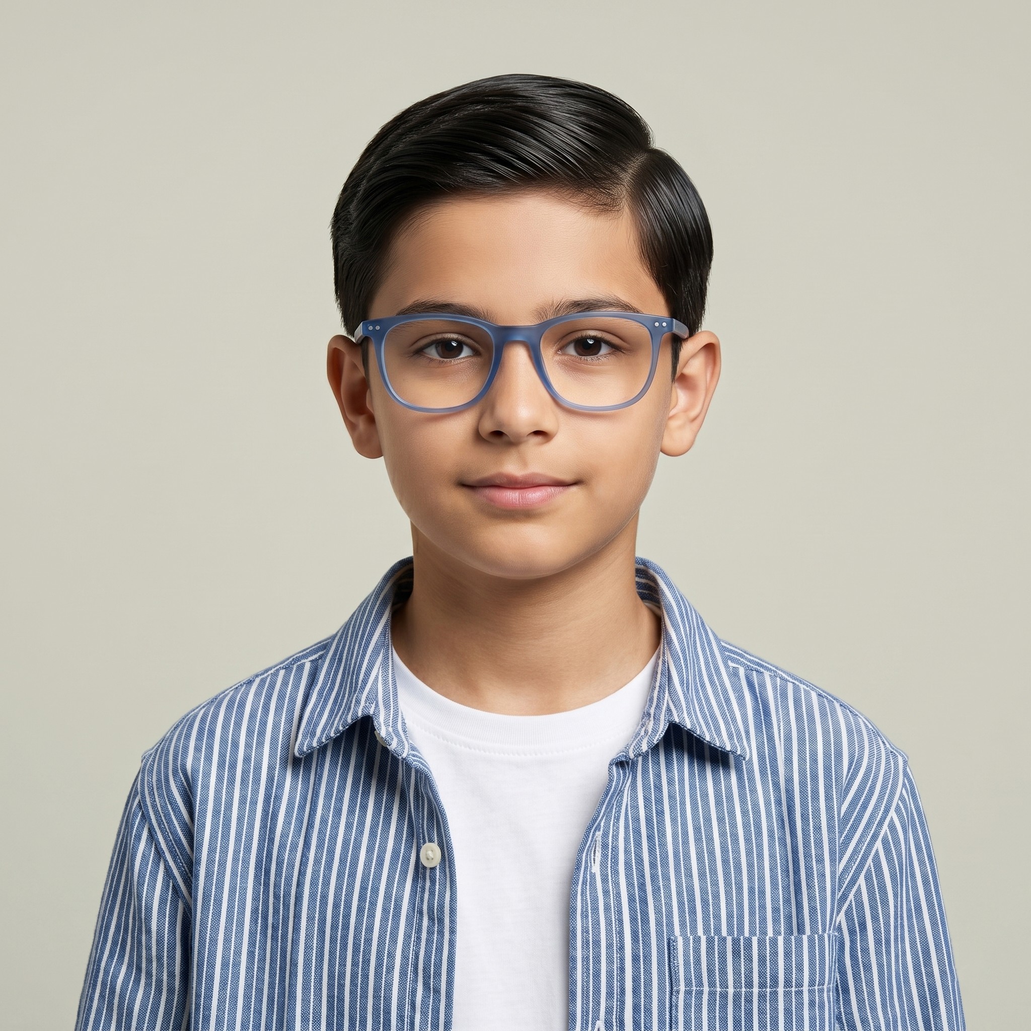 Blue Rectangle Frames for Boys