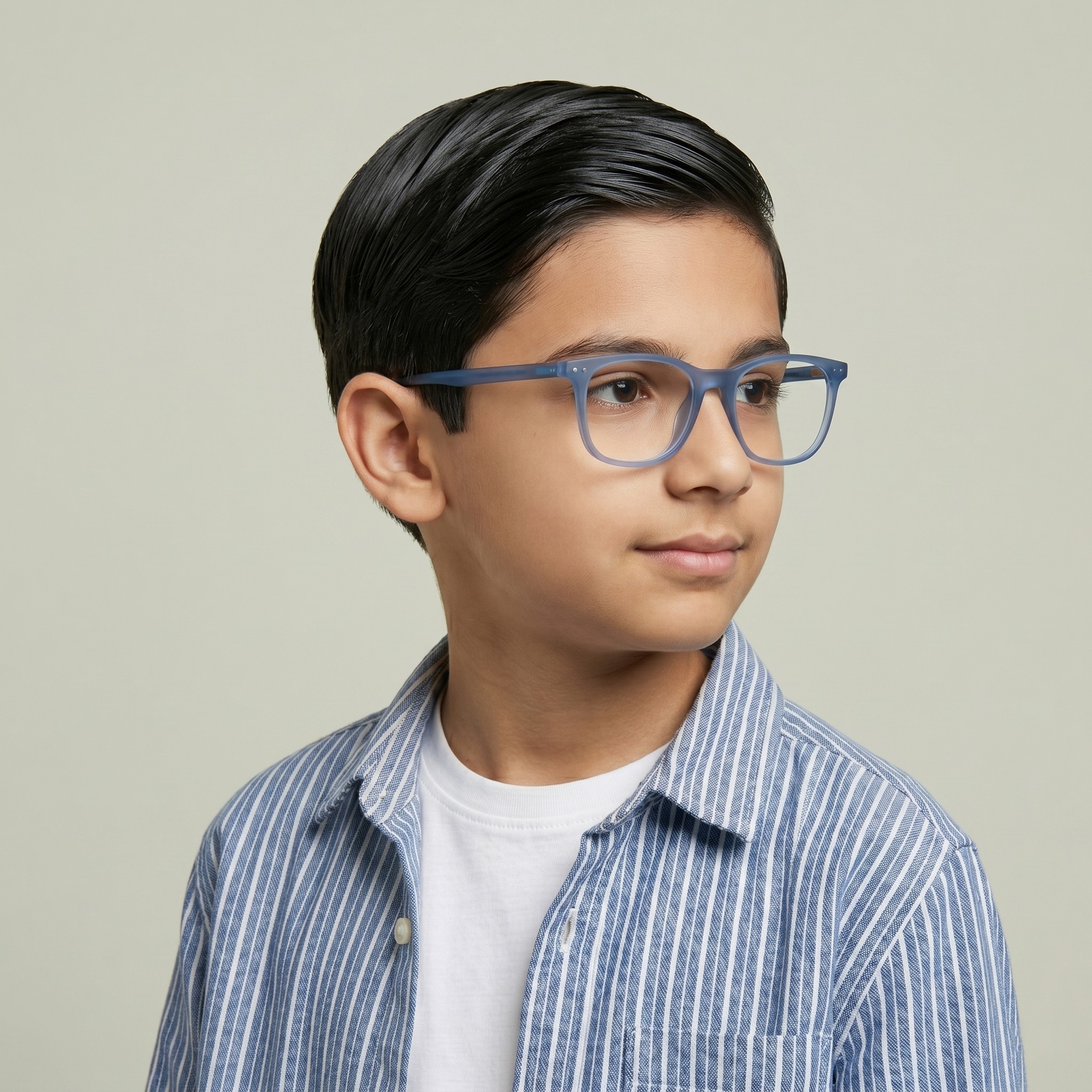 Blue Rectangle Frames for Boys