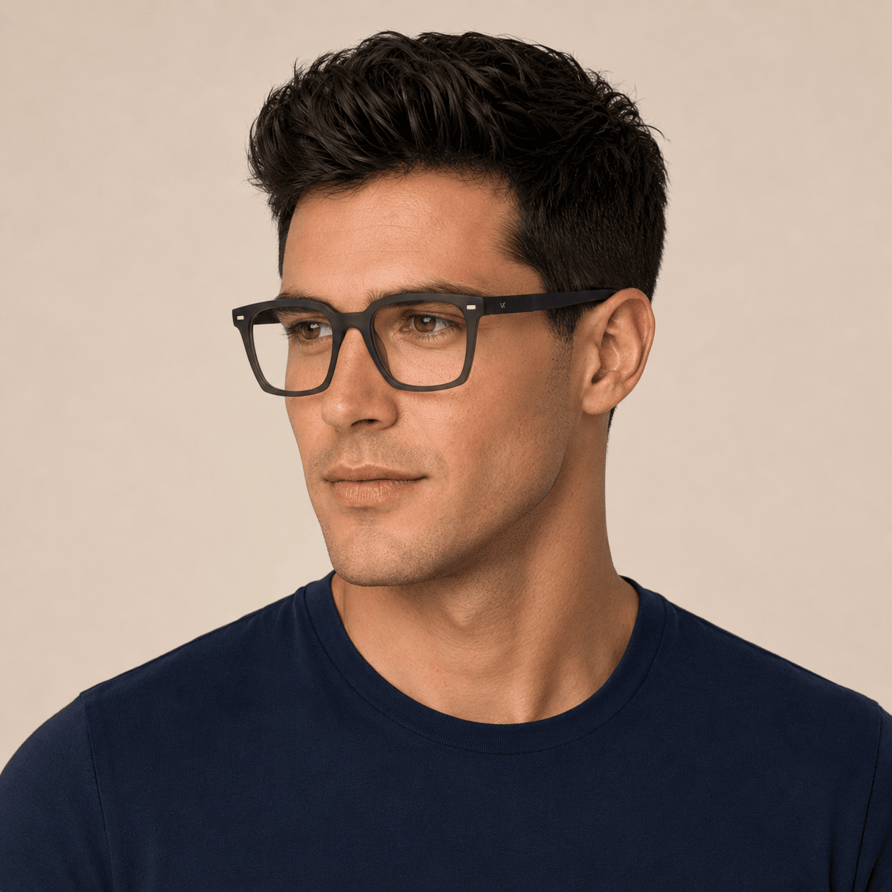Grey Rectangle Frames for Men