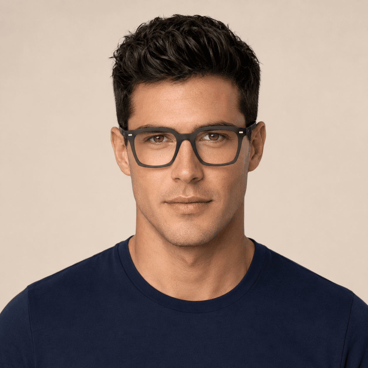 Grey Rectangle Frames for Men