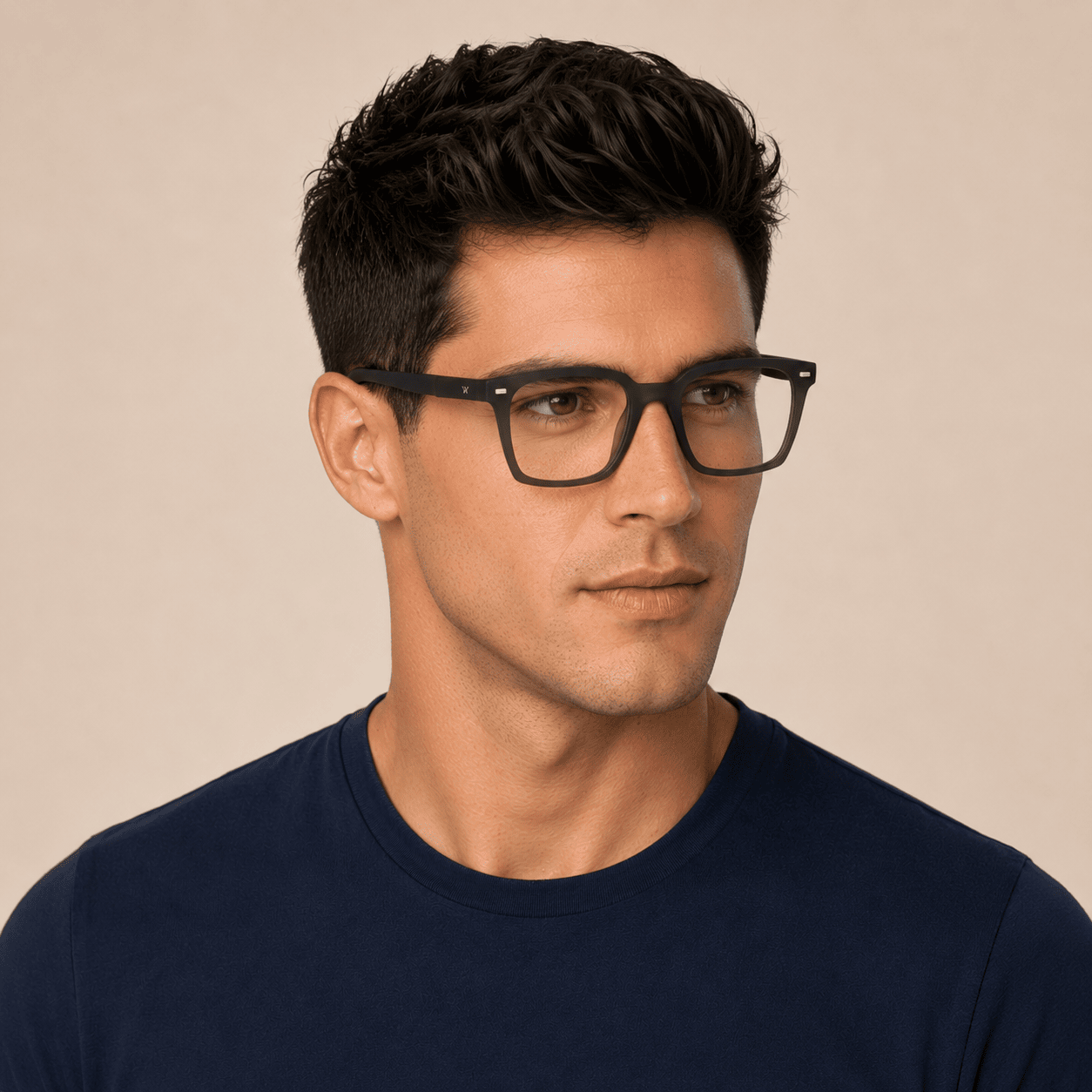 Grey Rectangle Frames for Men
