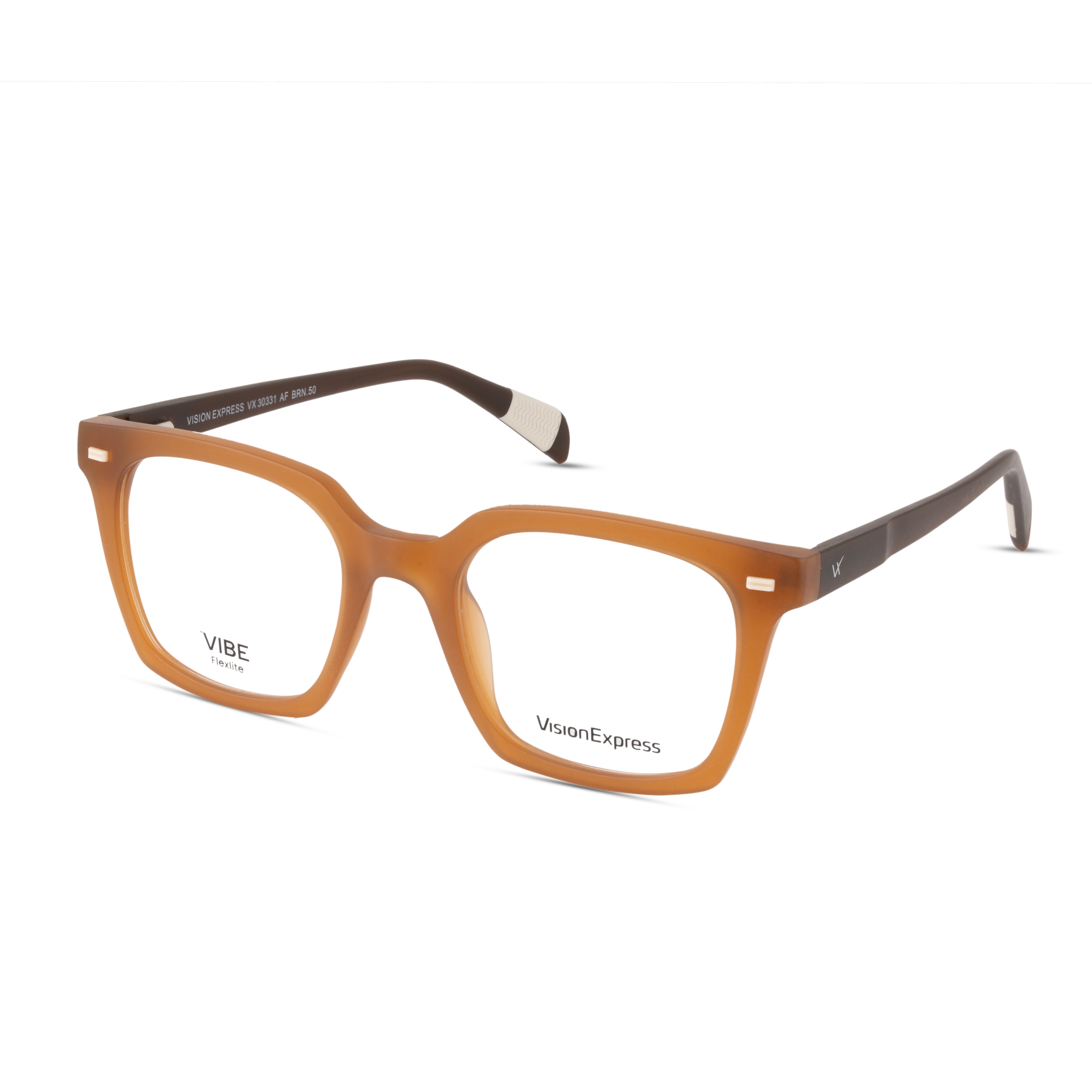 Brown Square Frames for Men