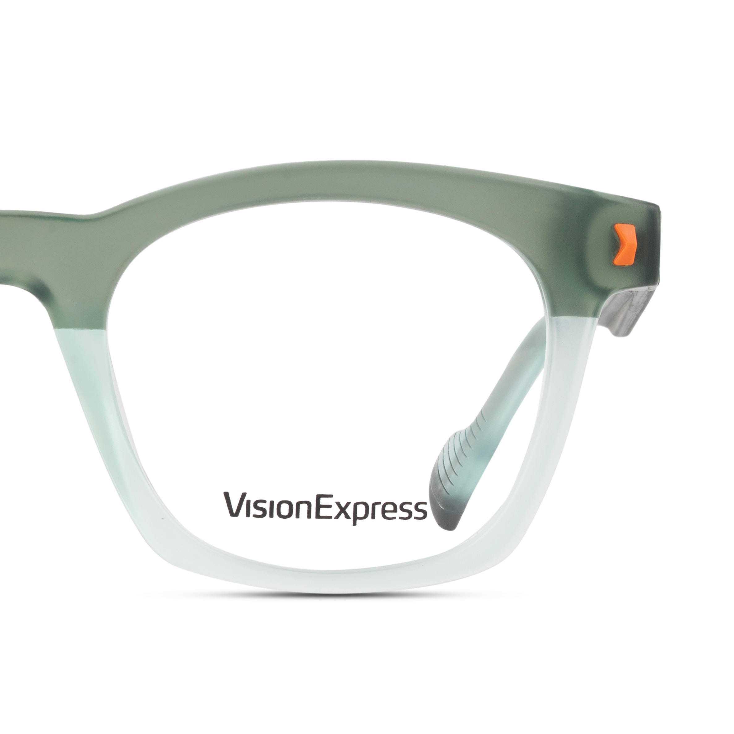 Green Square Frames for Men