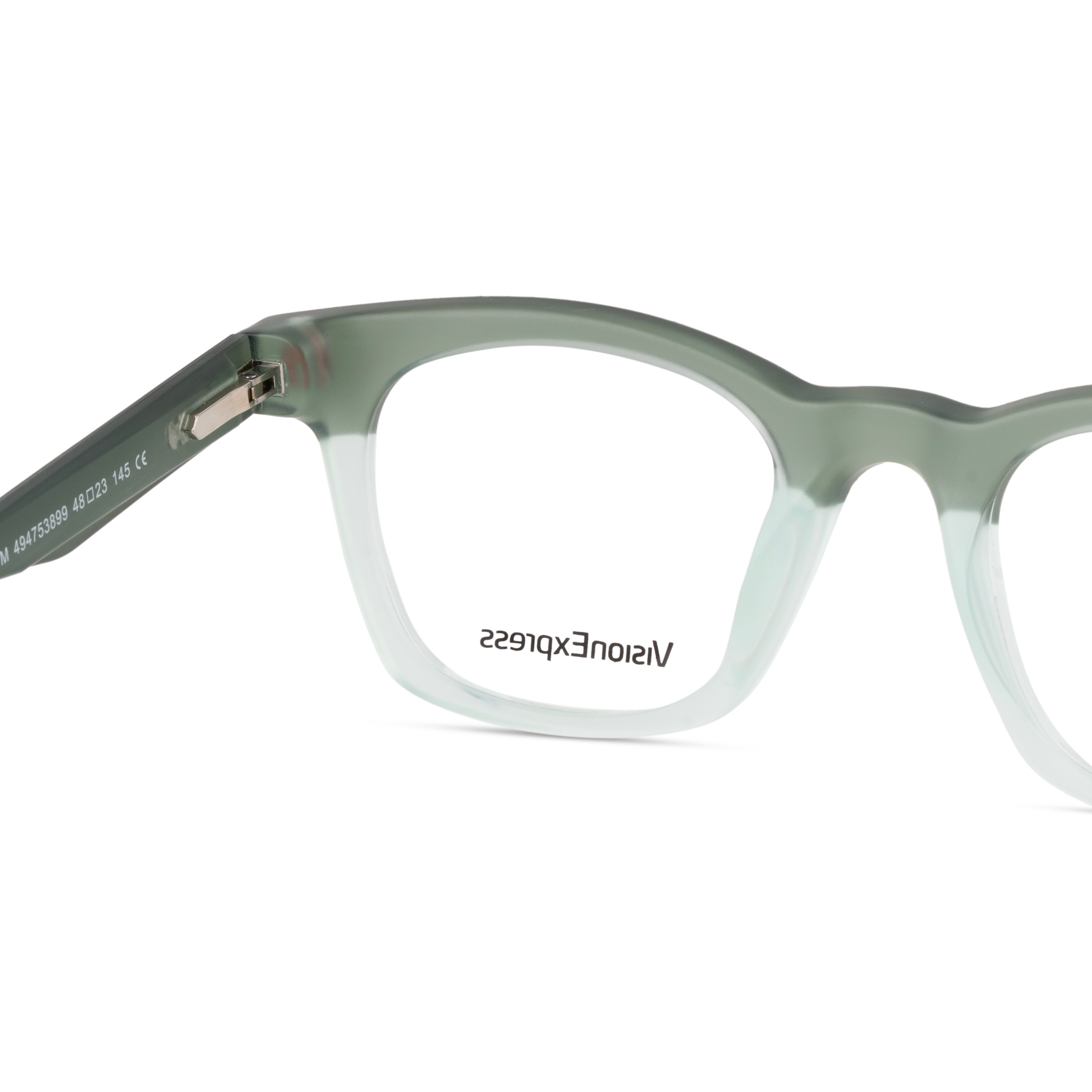 Green Square Frames for Men
