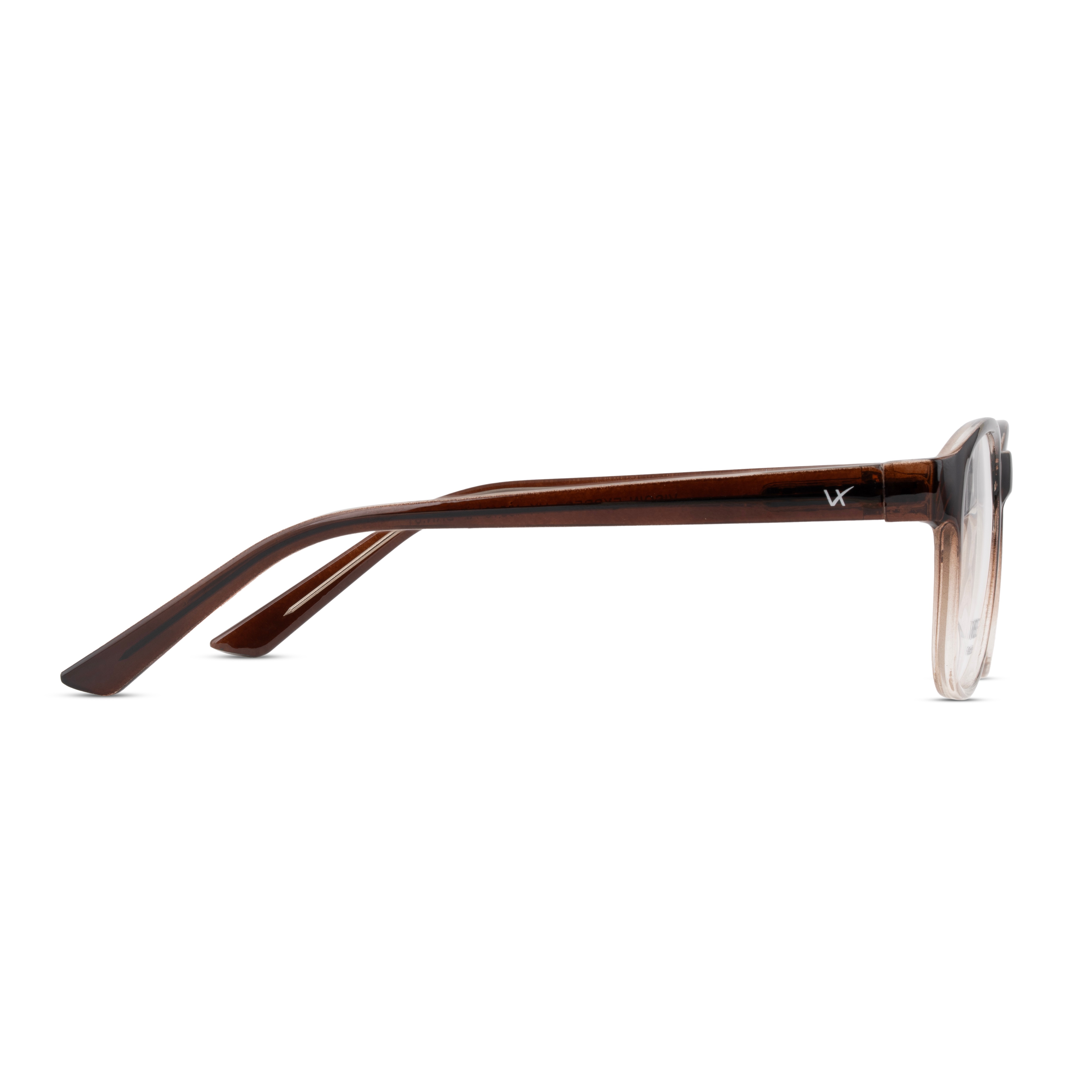 Brown Round Frames for Women