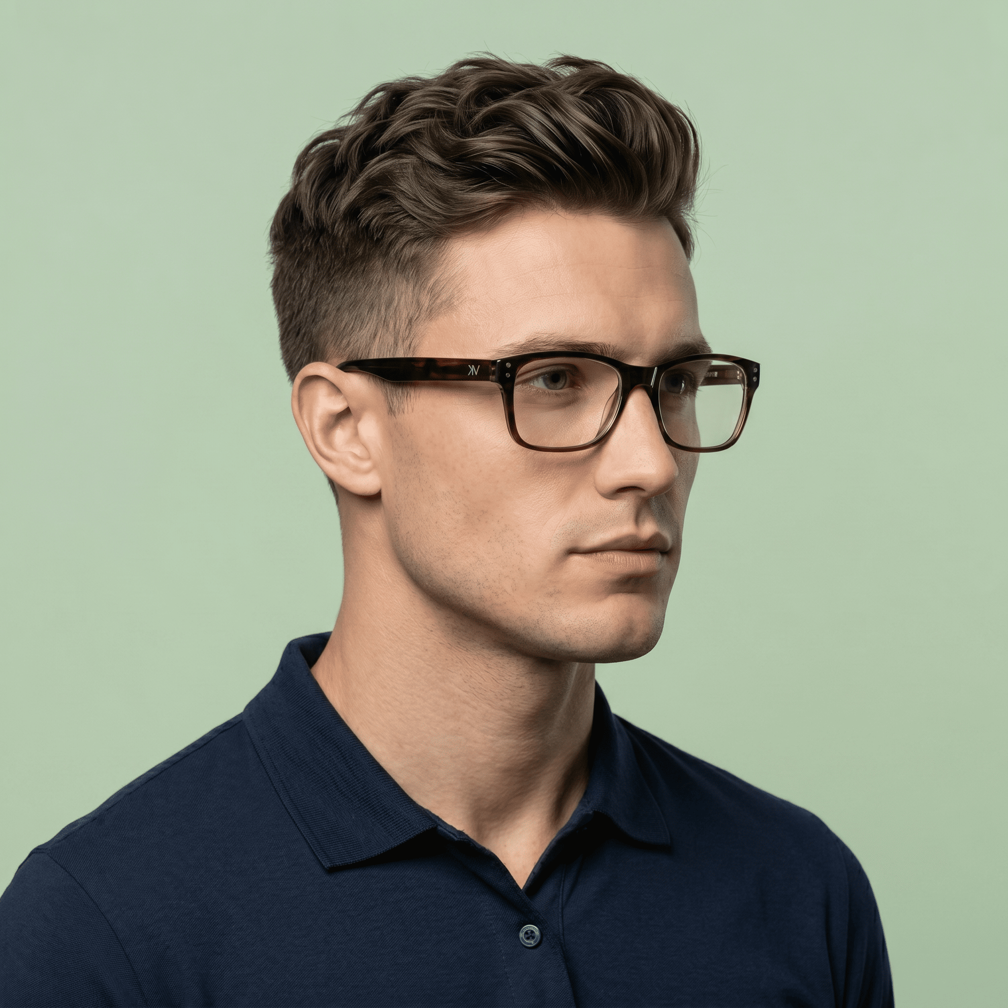 Brown Cat Eye Frames for Men