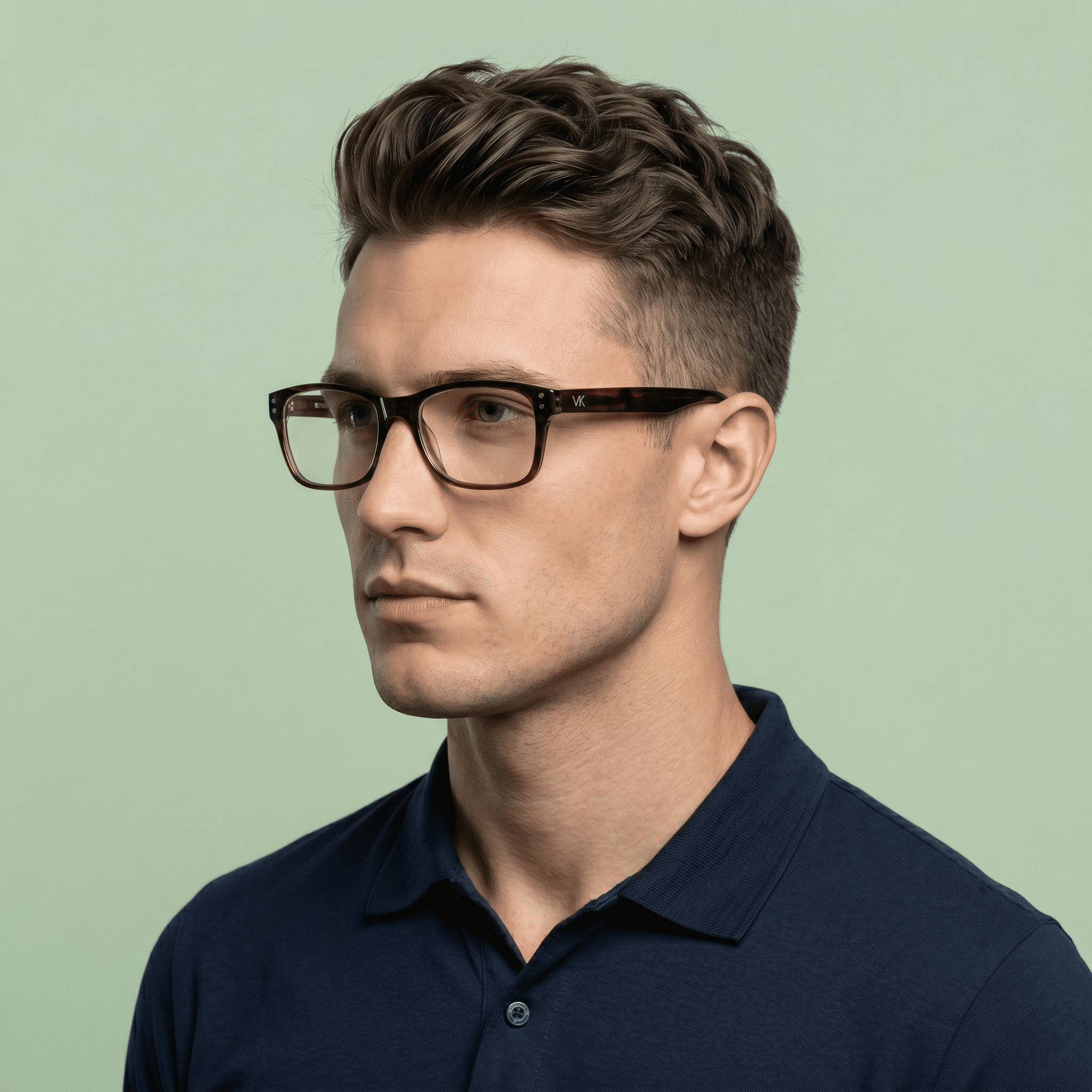 Brown Cat Eye Frames for Men