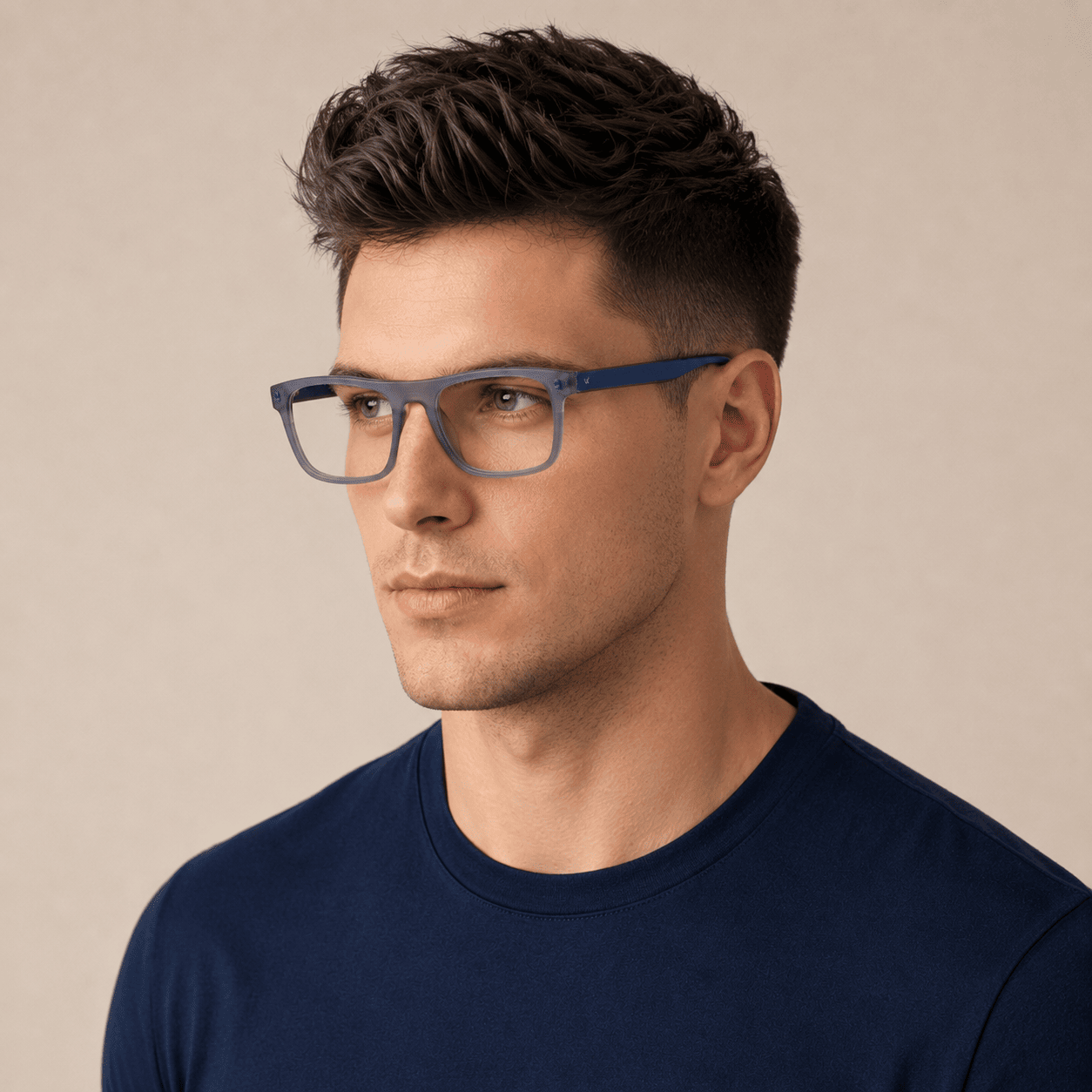 Grey Rectangle Frames for Men