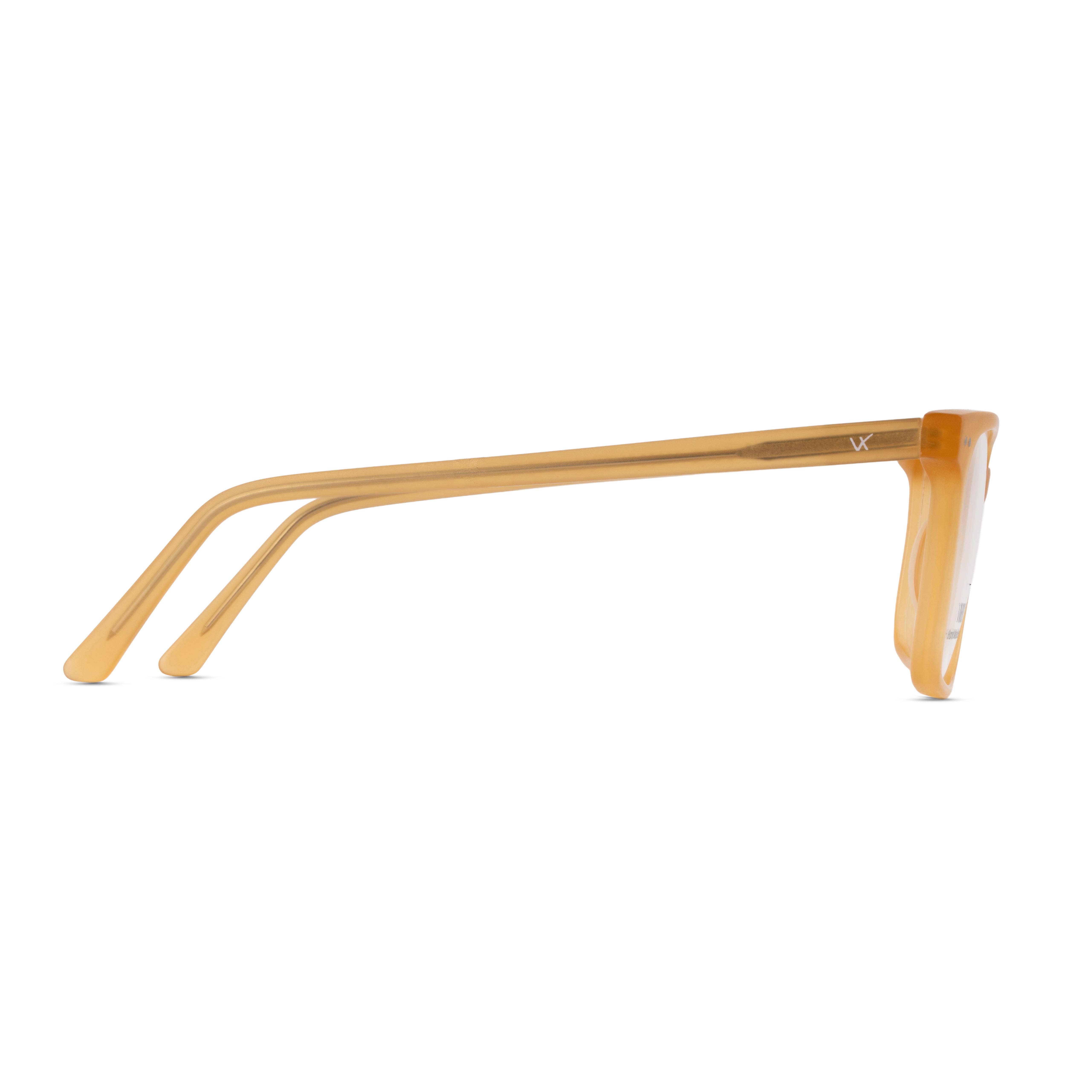 Orange Square Frames for Men