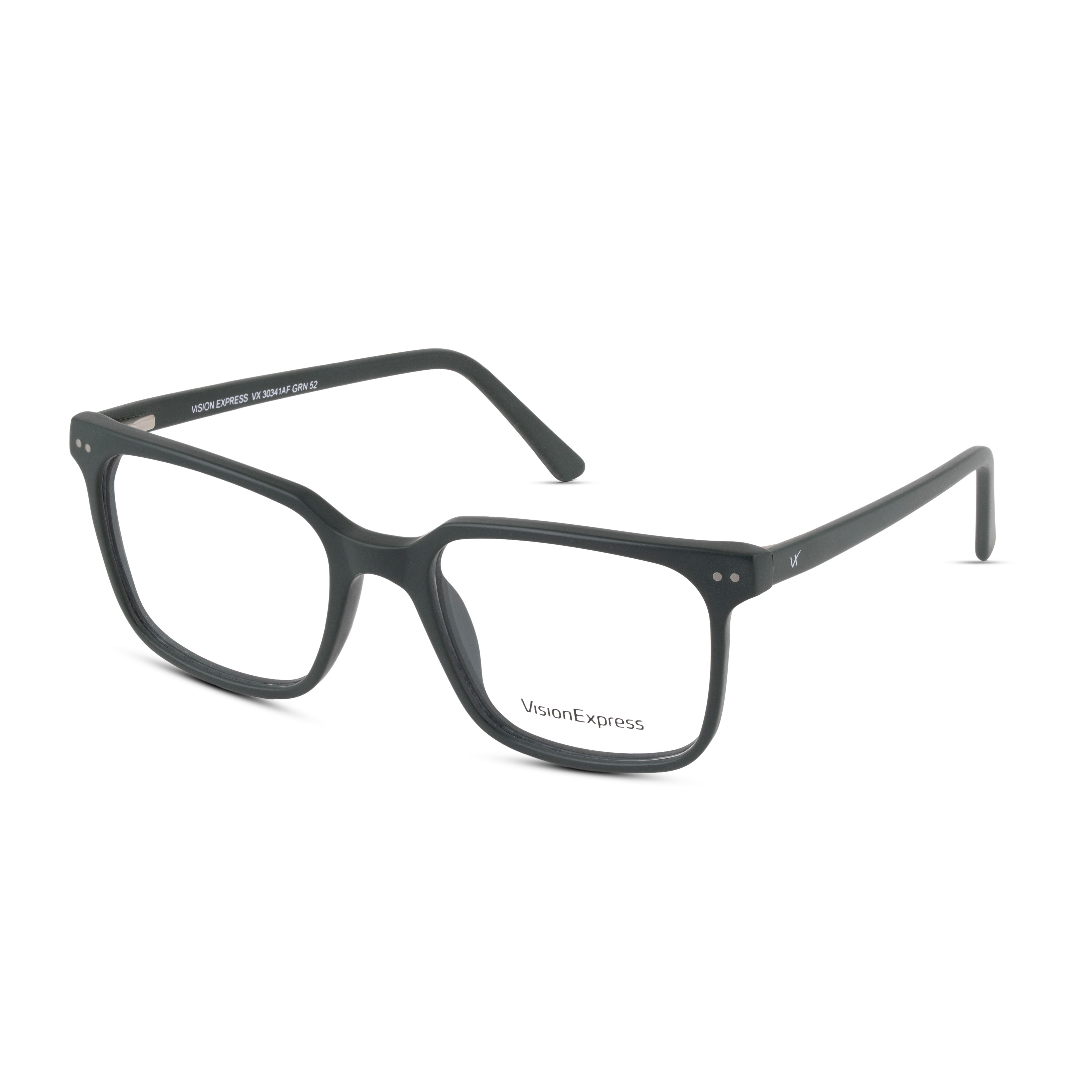 Green Square Frames for Men