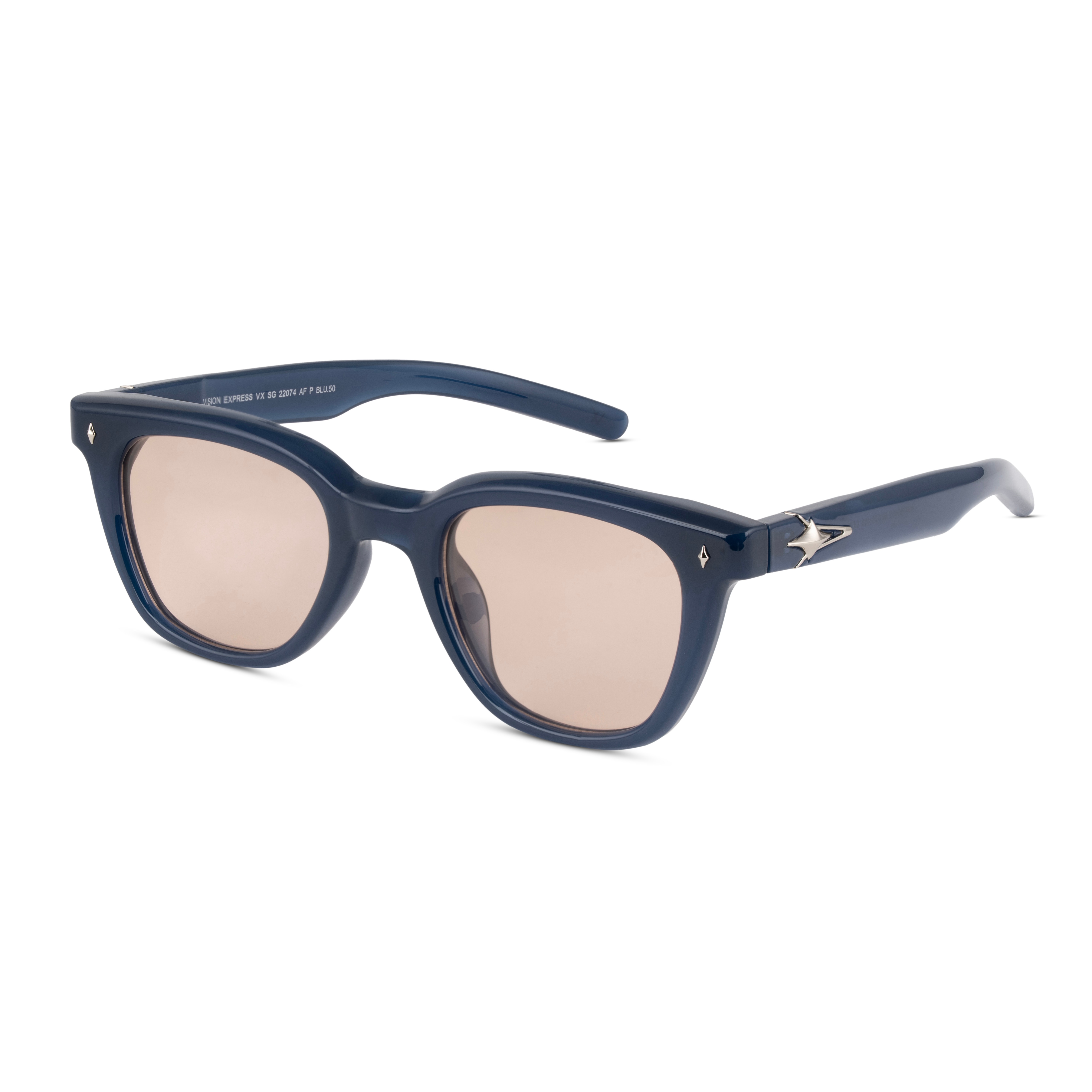 Blue Square Sunglasses for Unisex