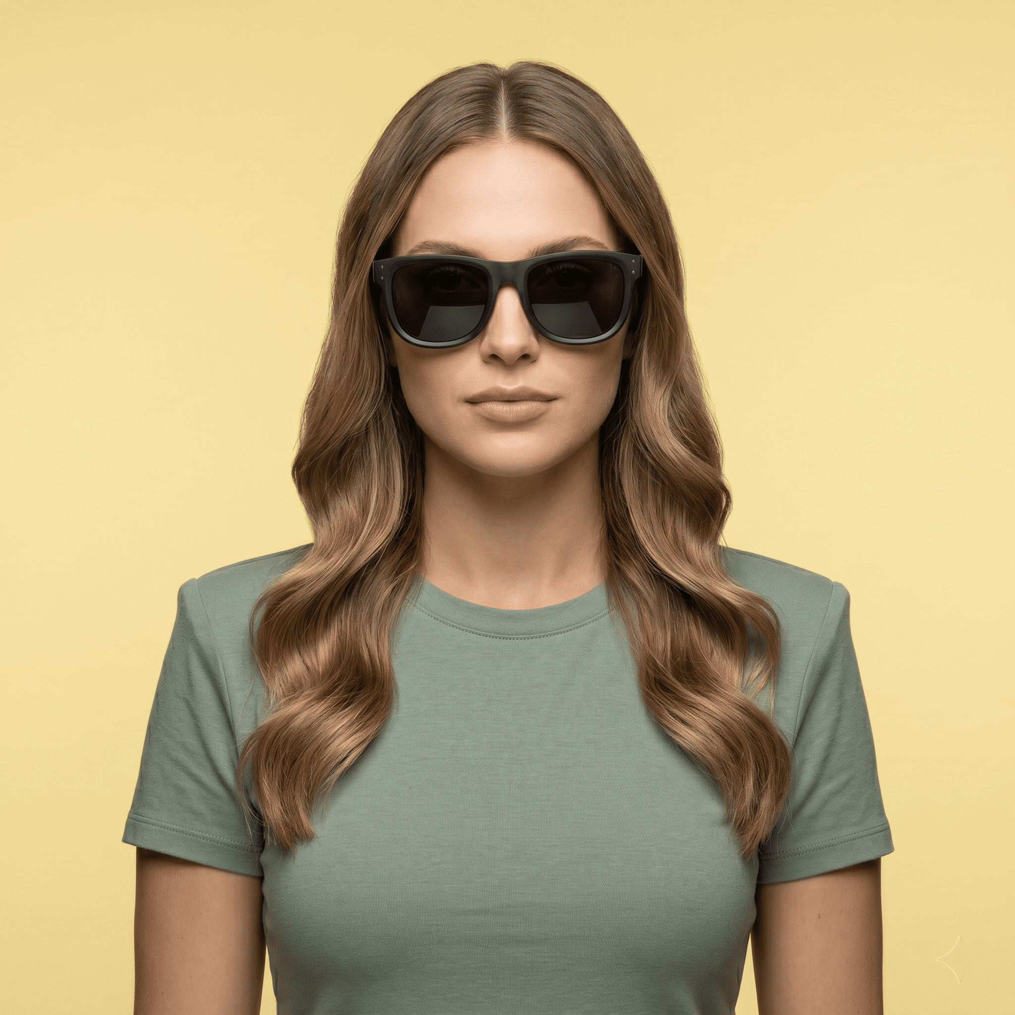 Black Wayfarer Sunglasses for Unisex