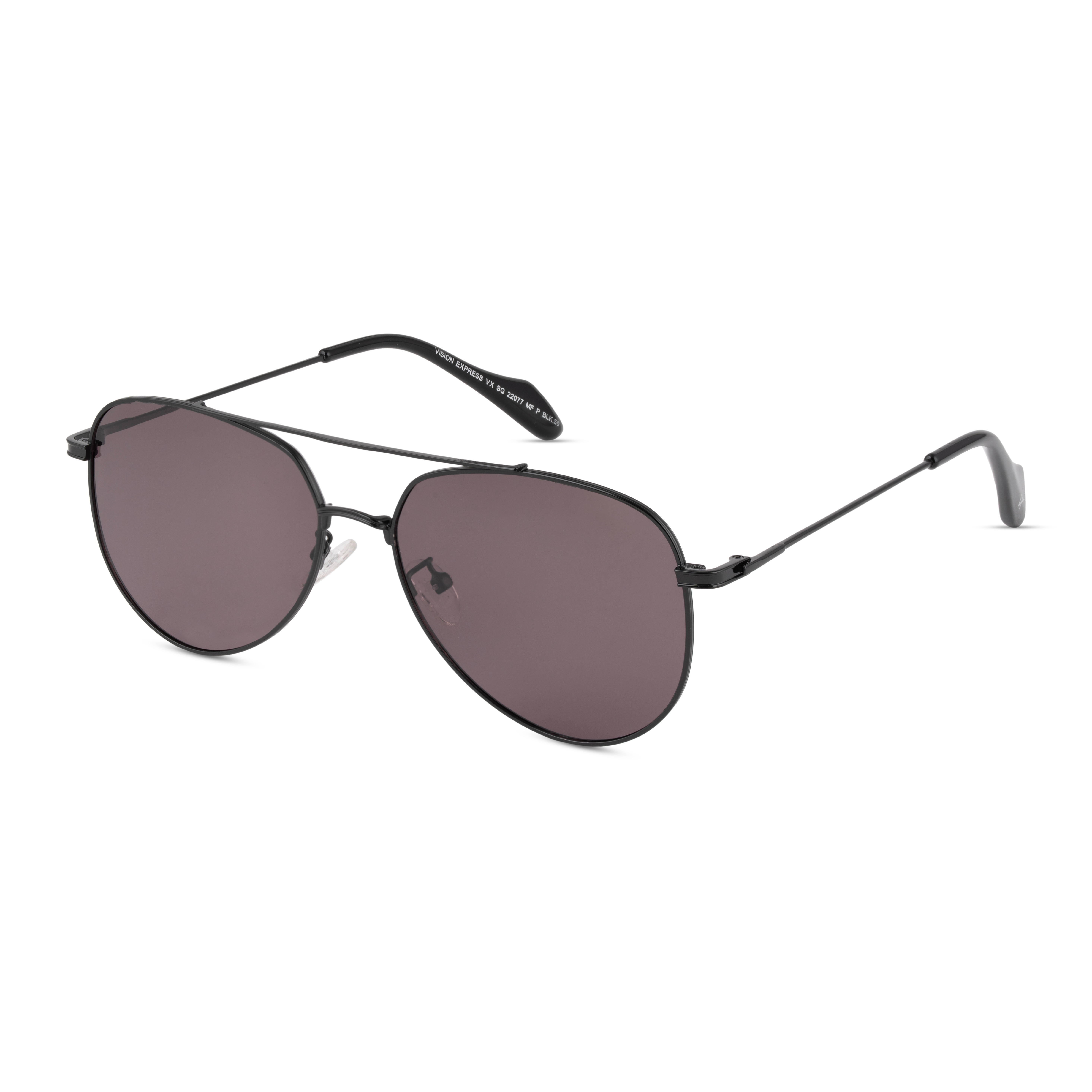 Black Aviator Sunglasses for Men