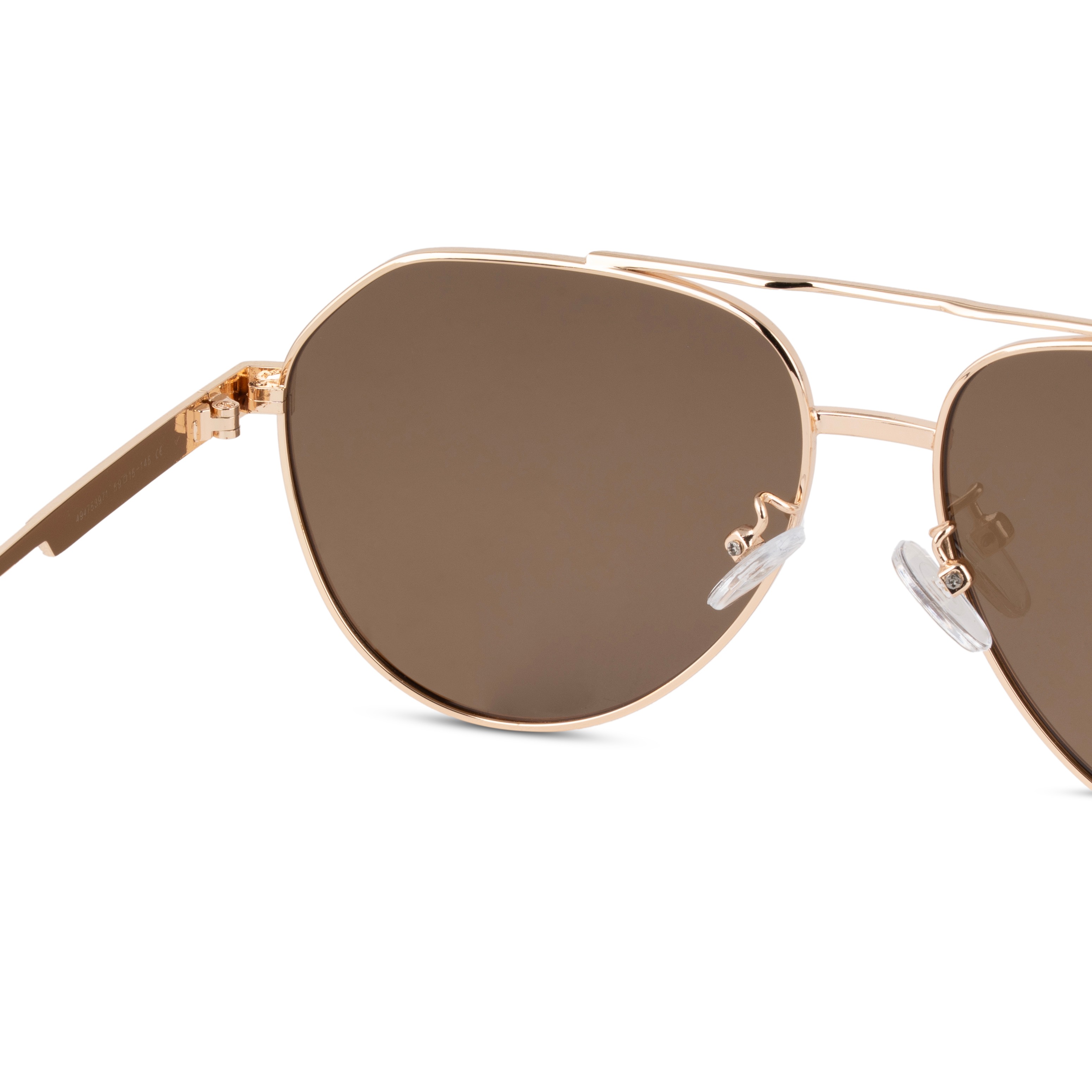 Gold ClubMaster Sunglasses for Men
