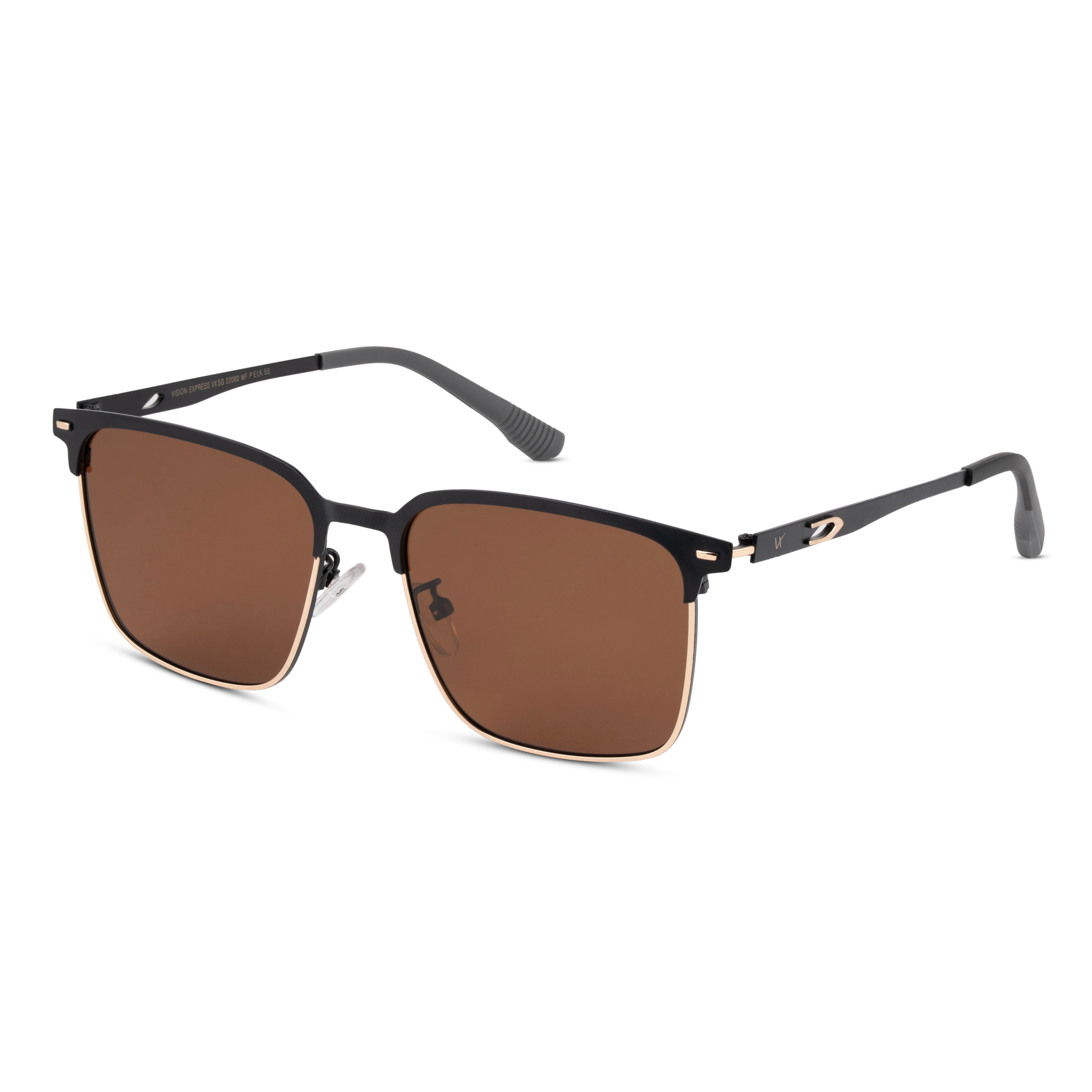 Black Square Sunglasses for Men