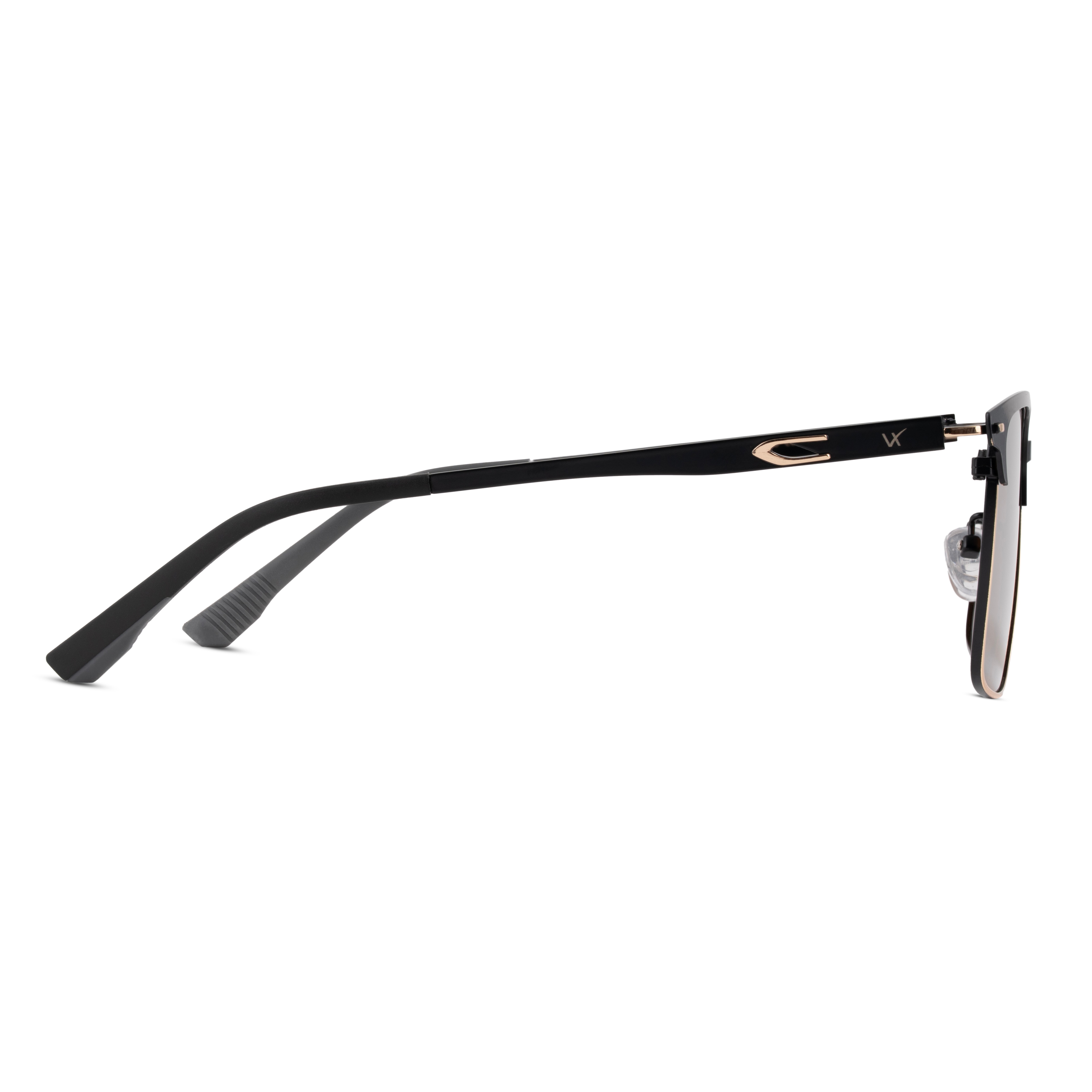 Black Square Sunglasses for Men