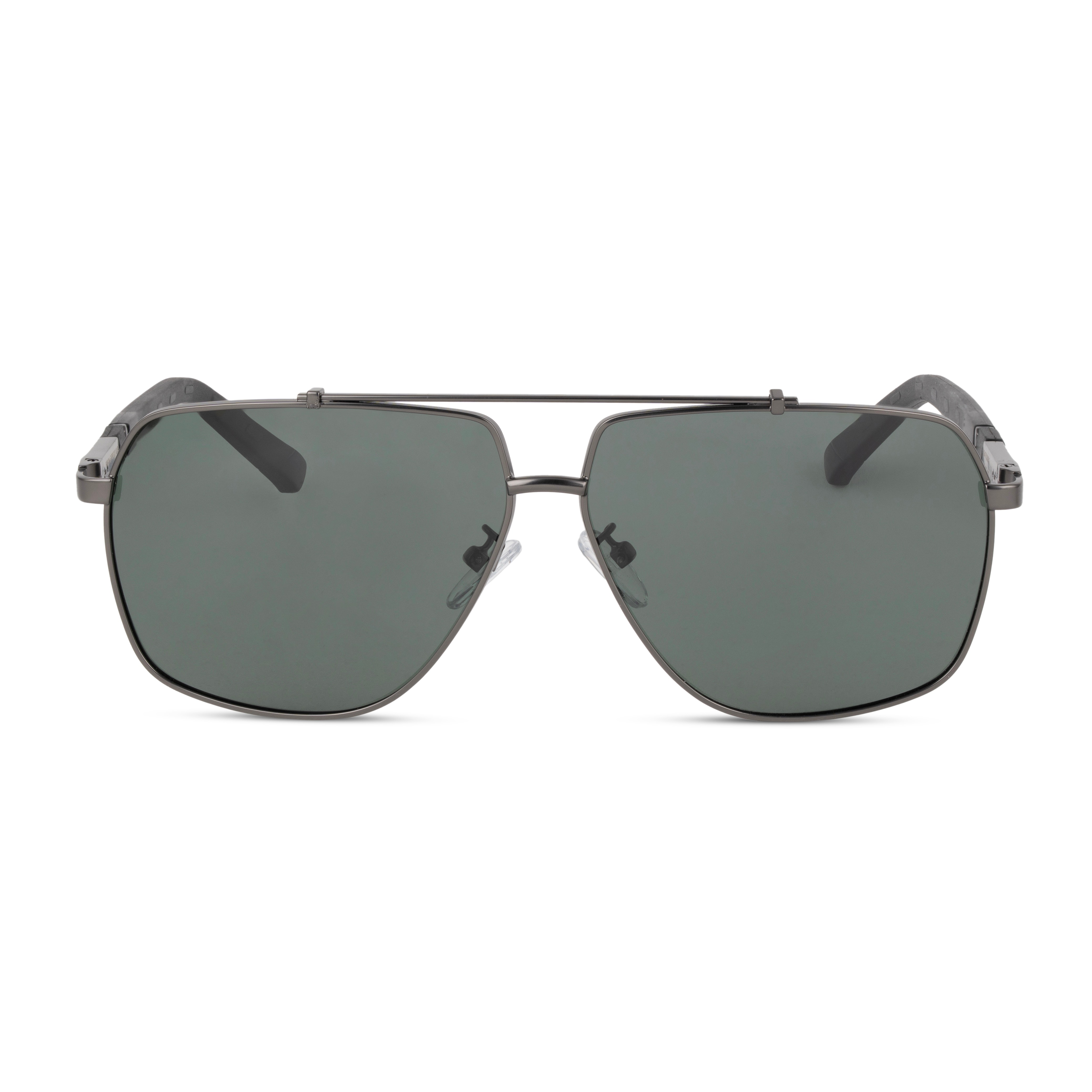 Metallic Square Sunglasses for Men