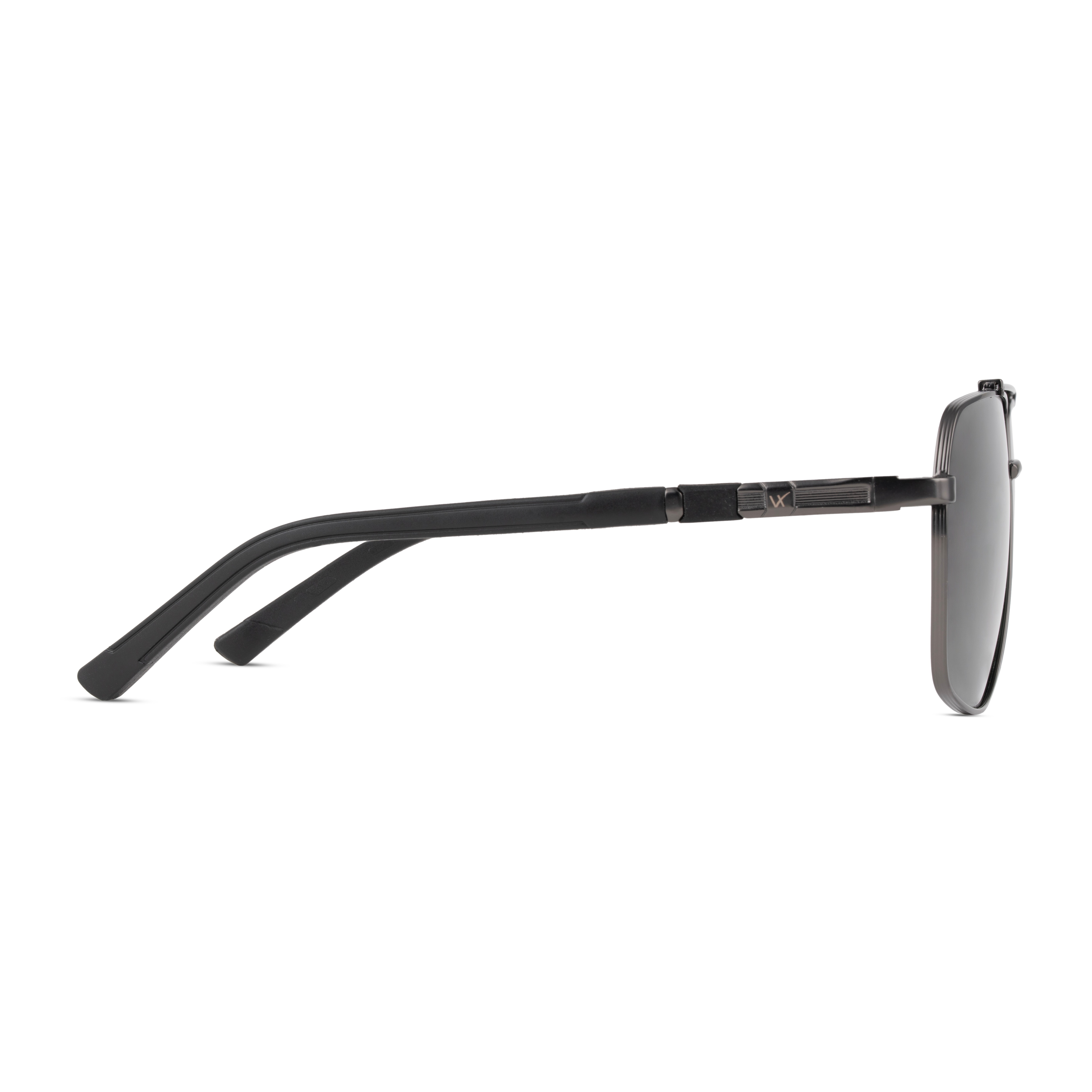 Metallic Square Sunglasses for Men