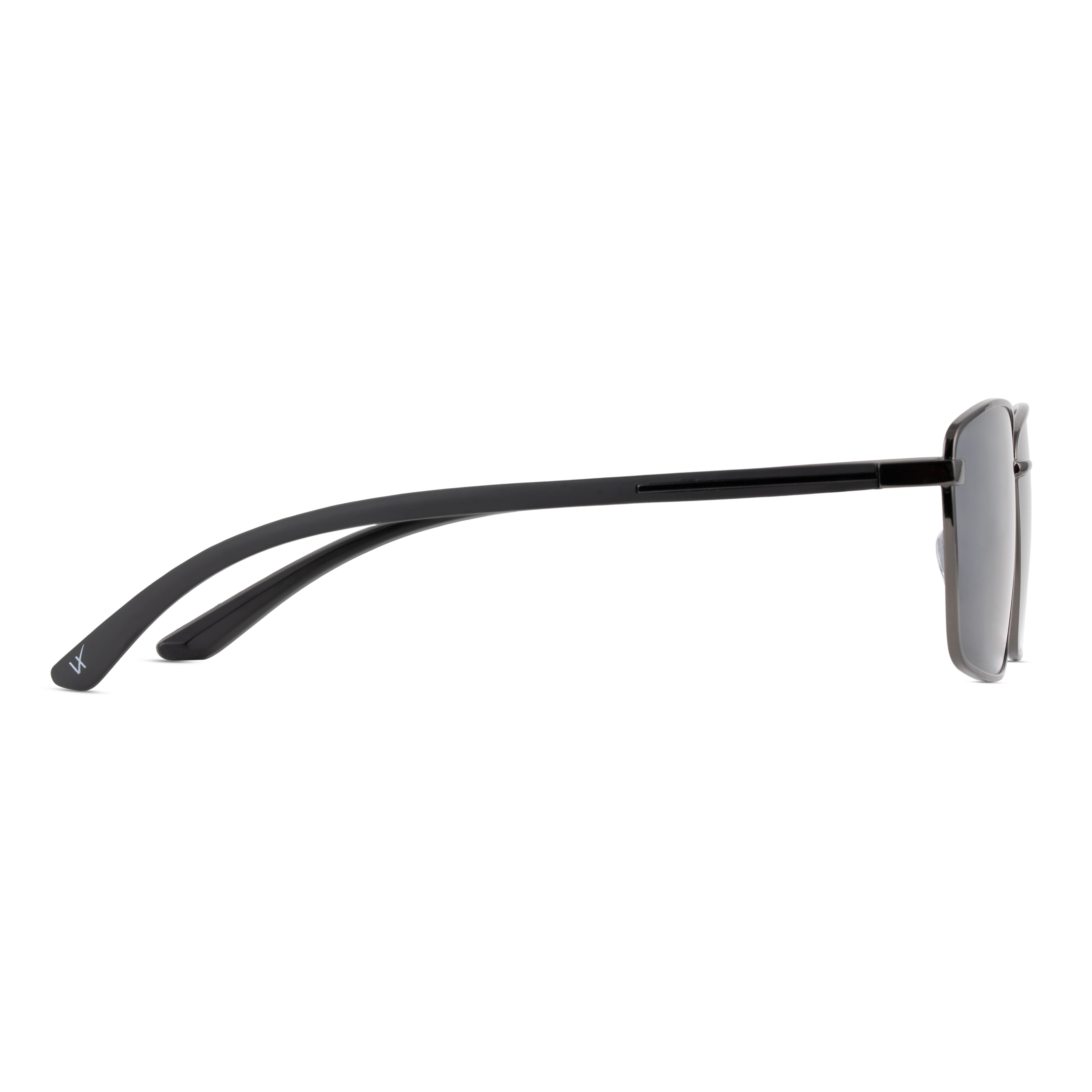 Metallic Aviator Sunglasses for Men