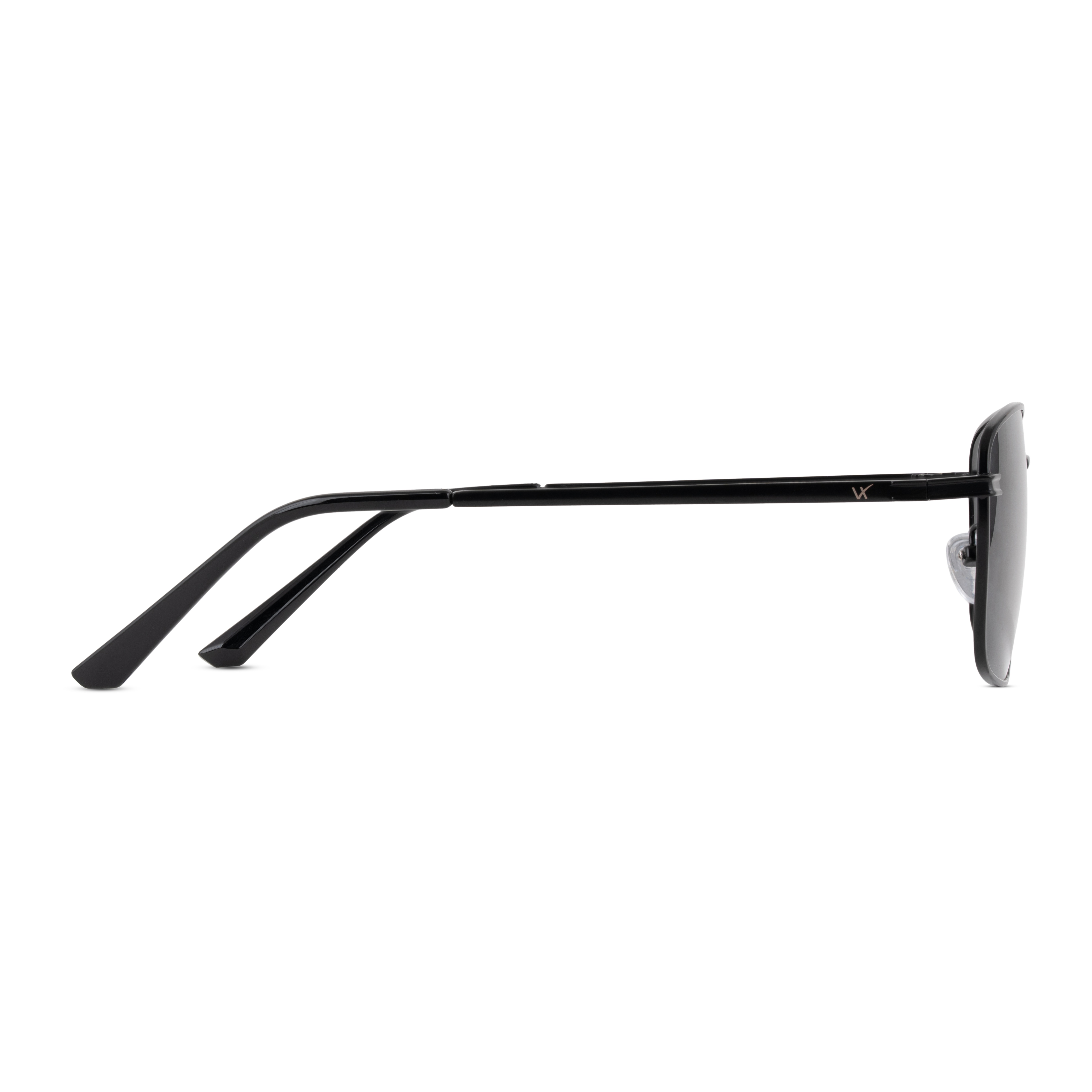 Black Rectangle Sunglasses for Men