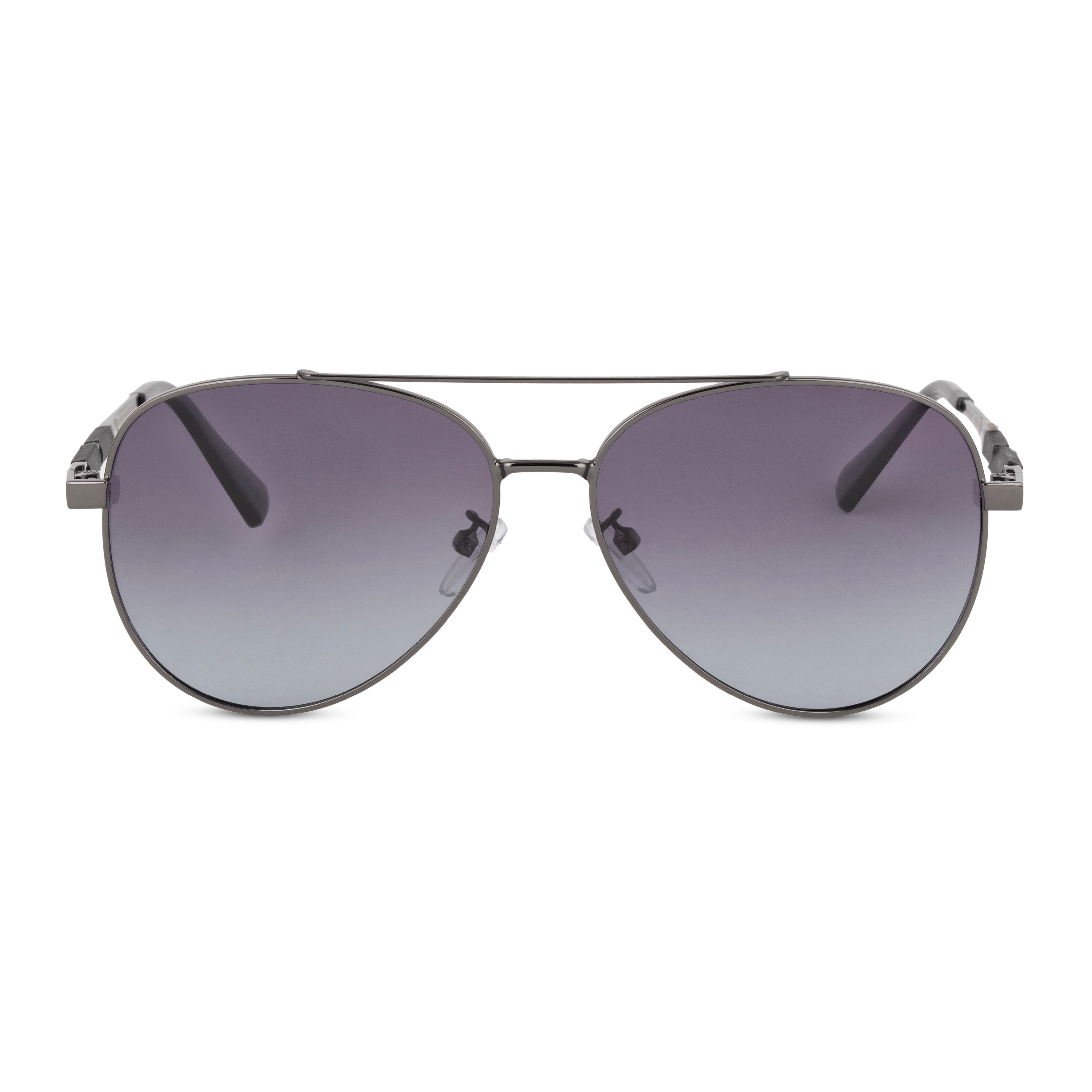 Metallic Aviator Sunglasses for Men