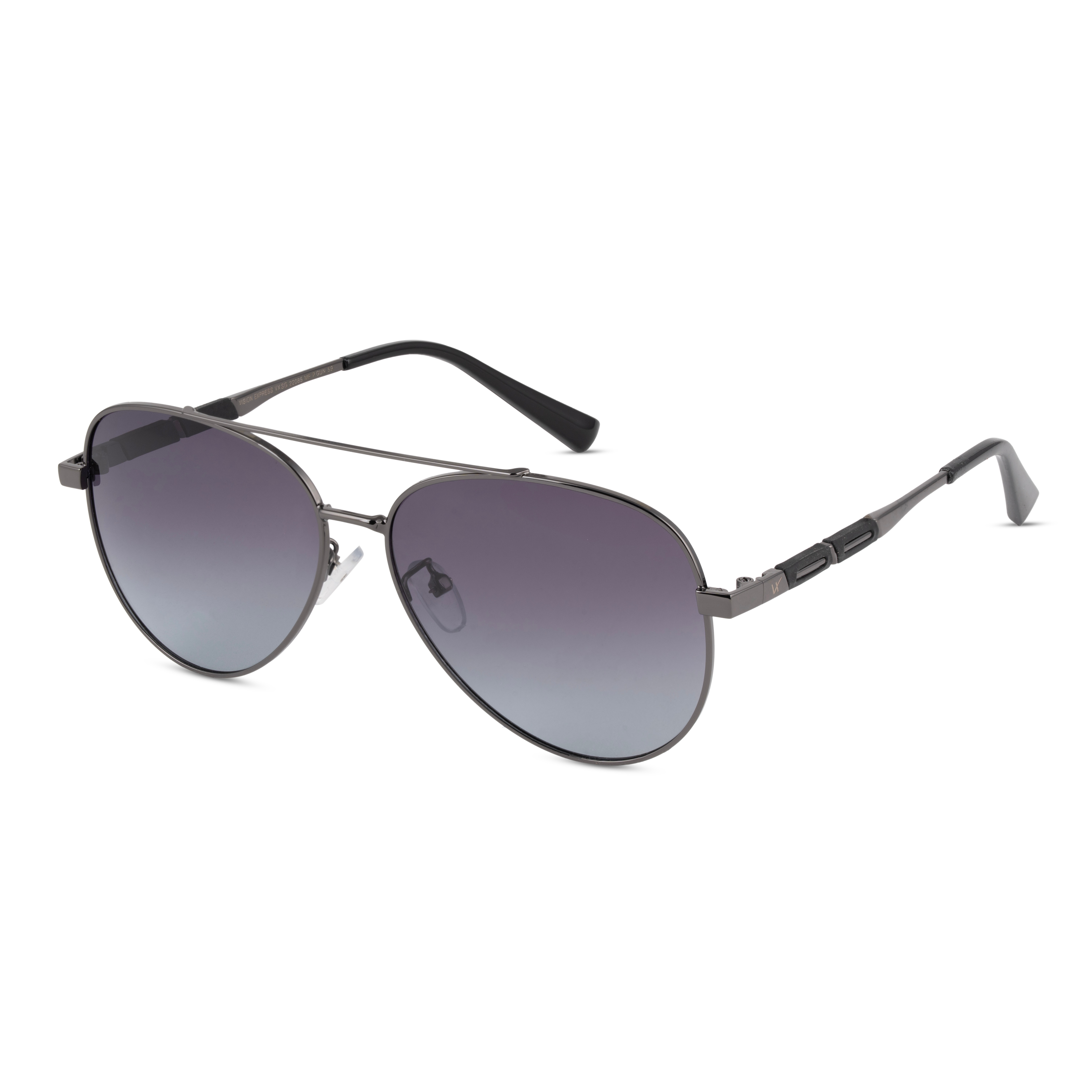 Metallic Aviator Sunglasses for Men