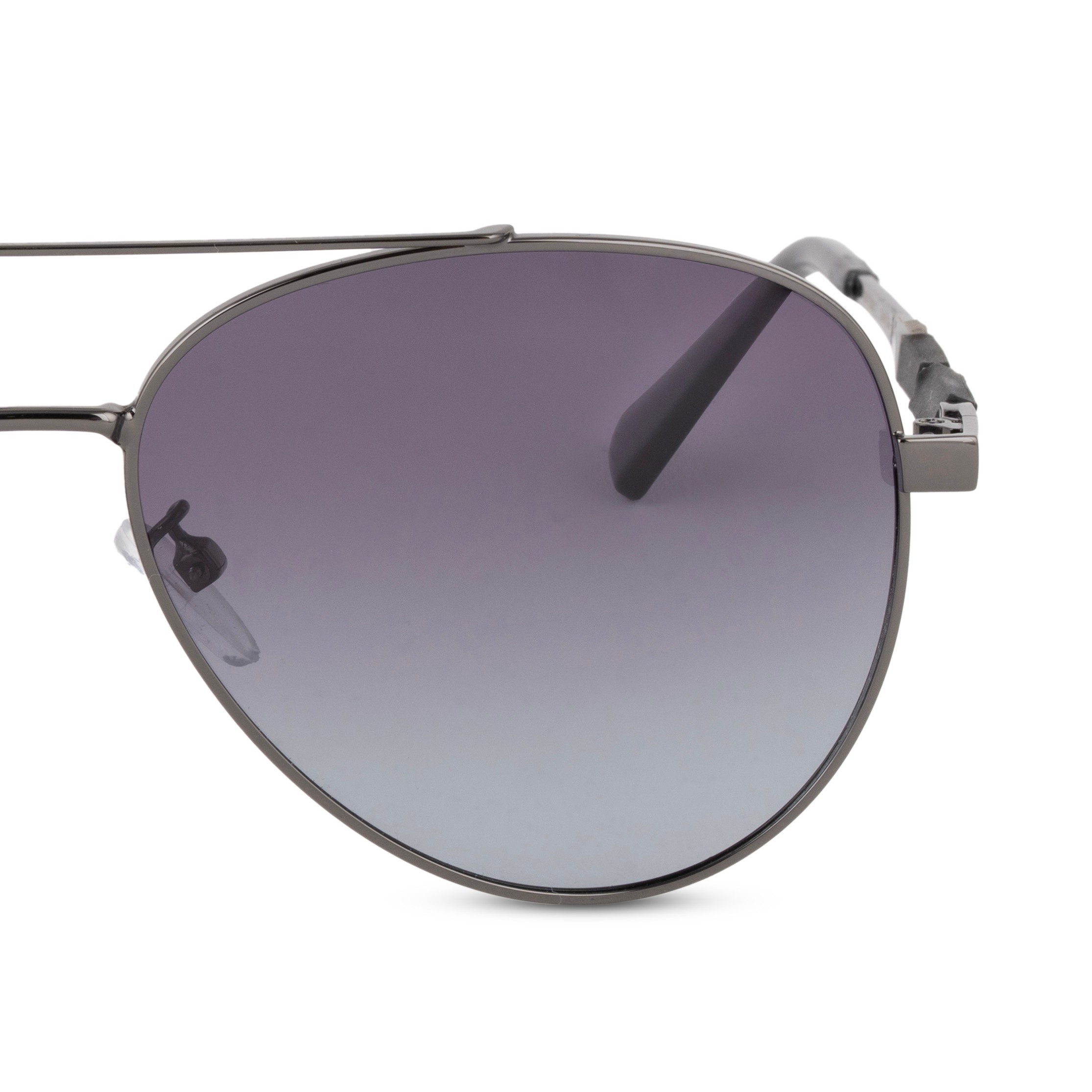 Metallic Aviator Sunglasses for Men