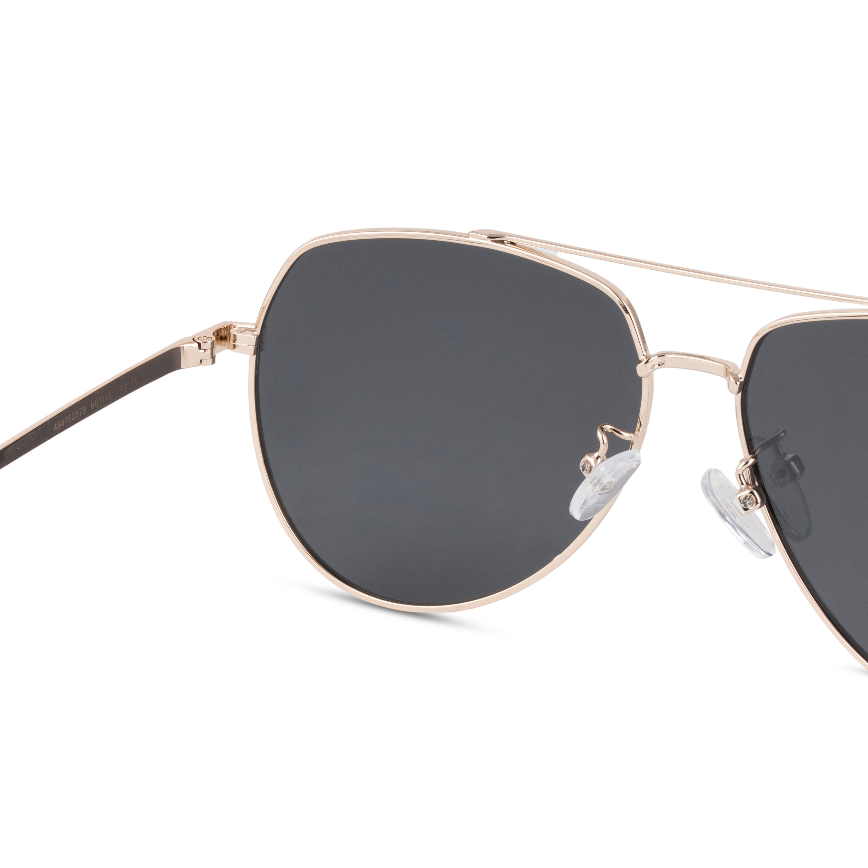 Gold Aviator Sunglasses for Men