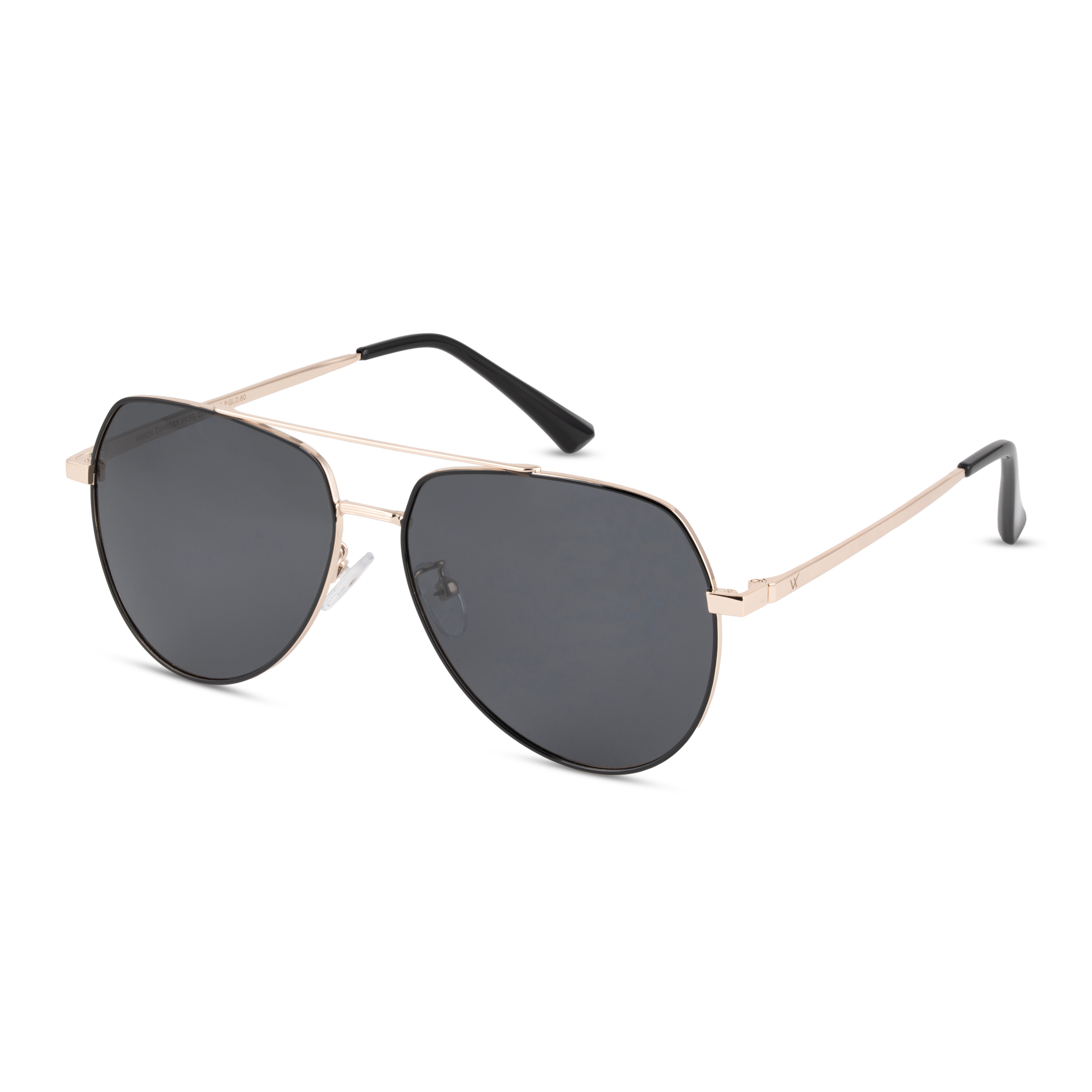 Gold Aviator Sunglasses for Men