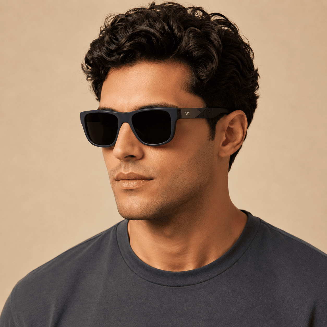 Blue Aviator Sunglasses for Men