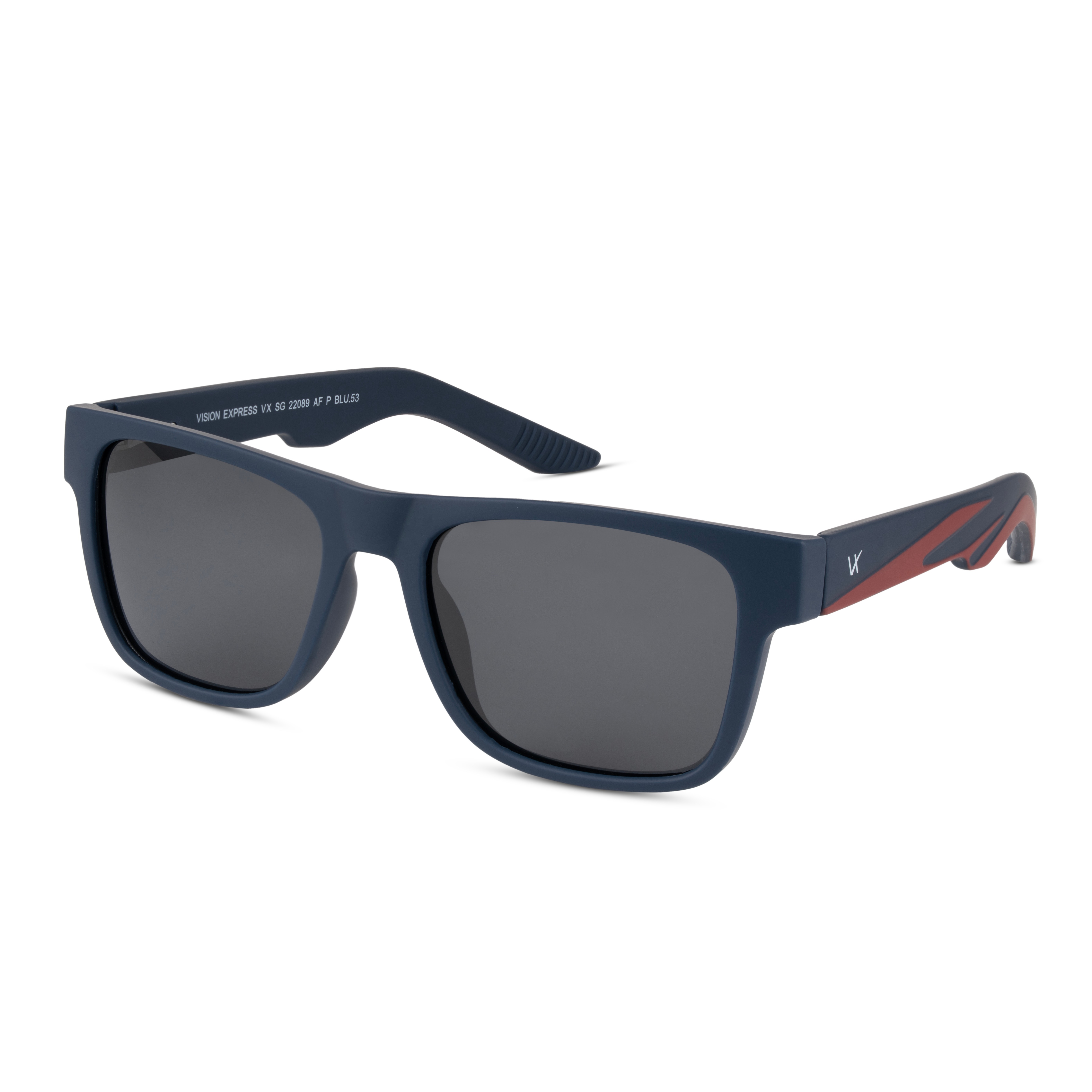 Blue Rectangle Sunglasses for Men