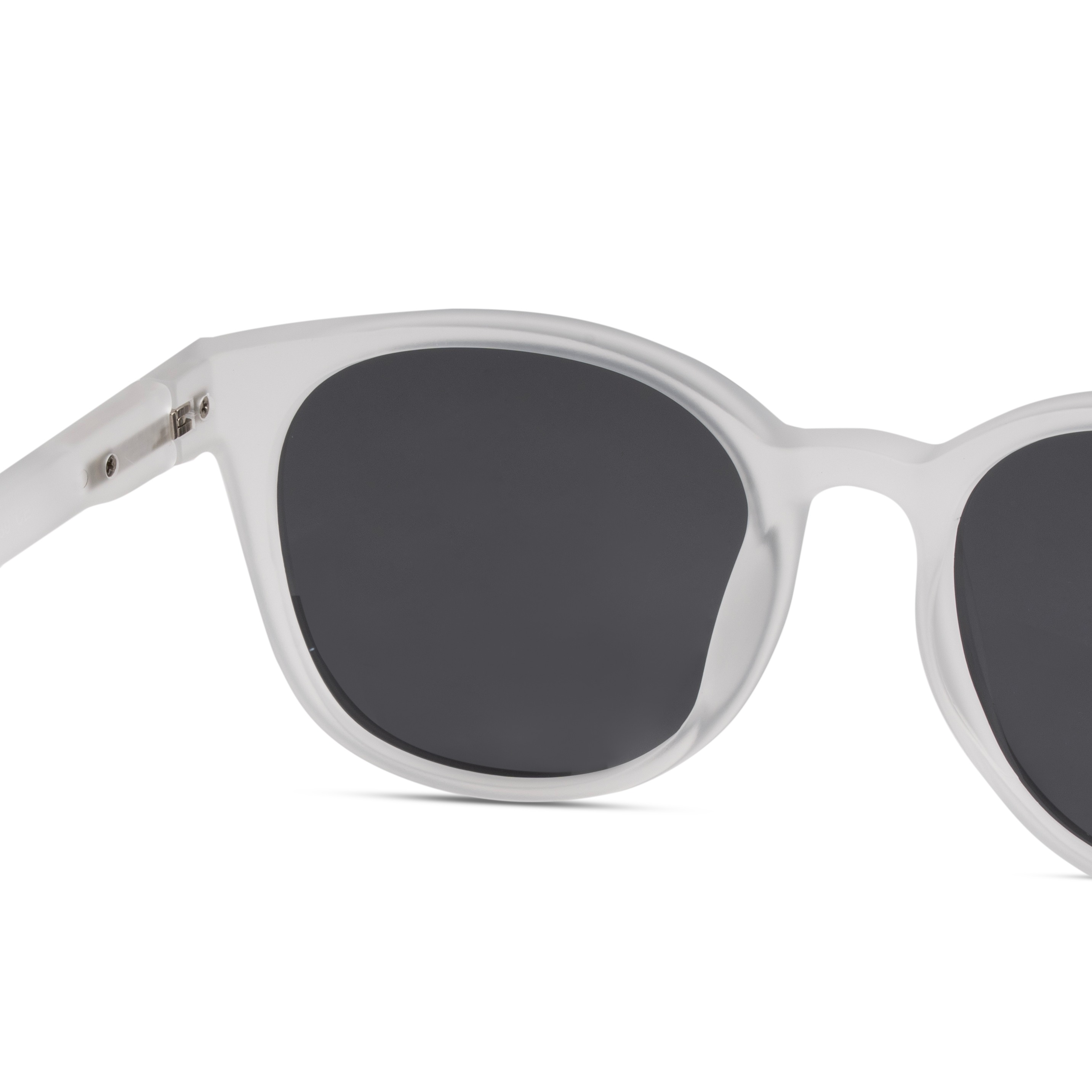Transparent Round Sunglasses for Women